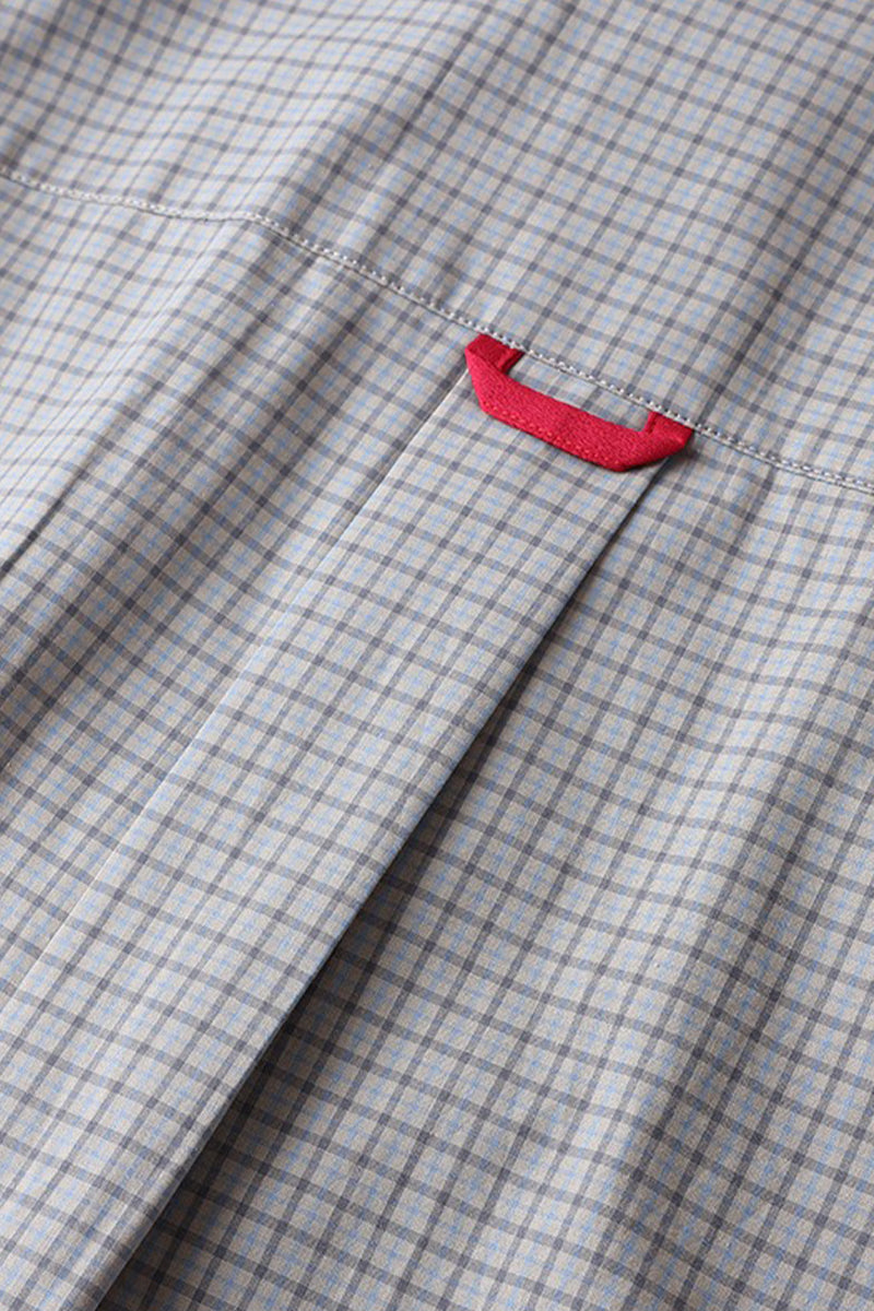 100% Cotton Red Trim Oversized Shirt