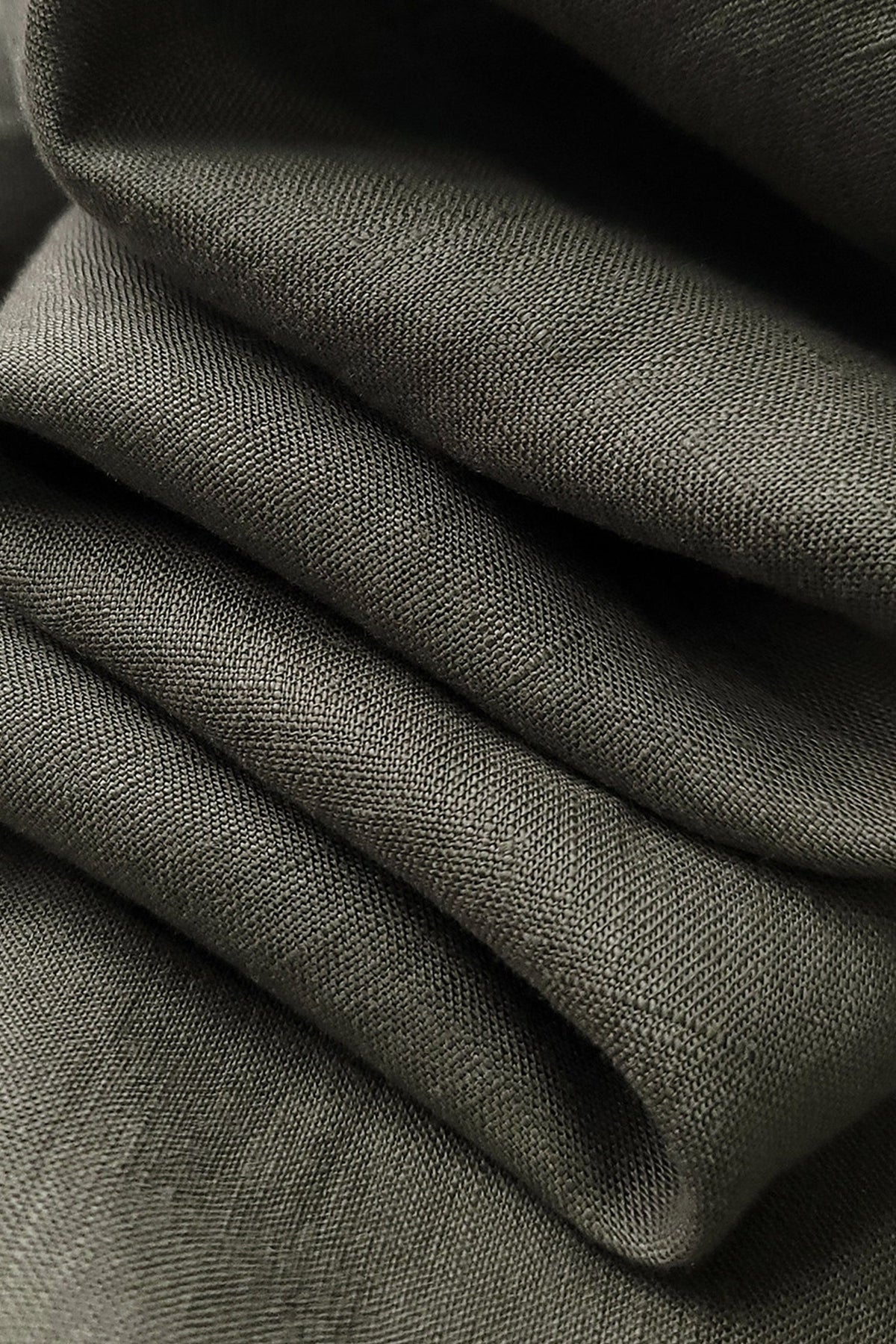 100% Linen Button Down Long Sleeve Shirt