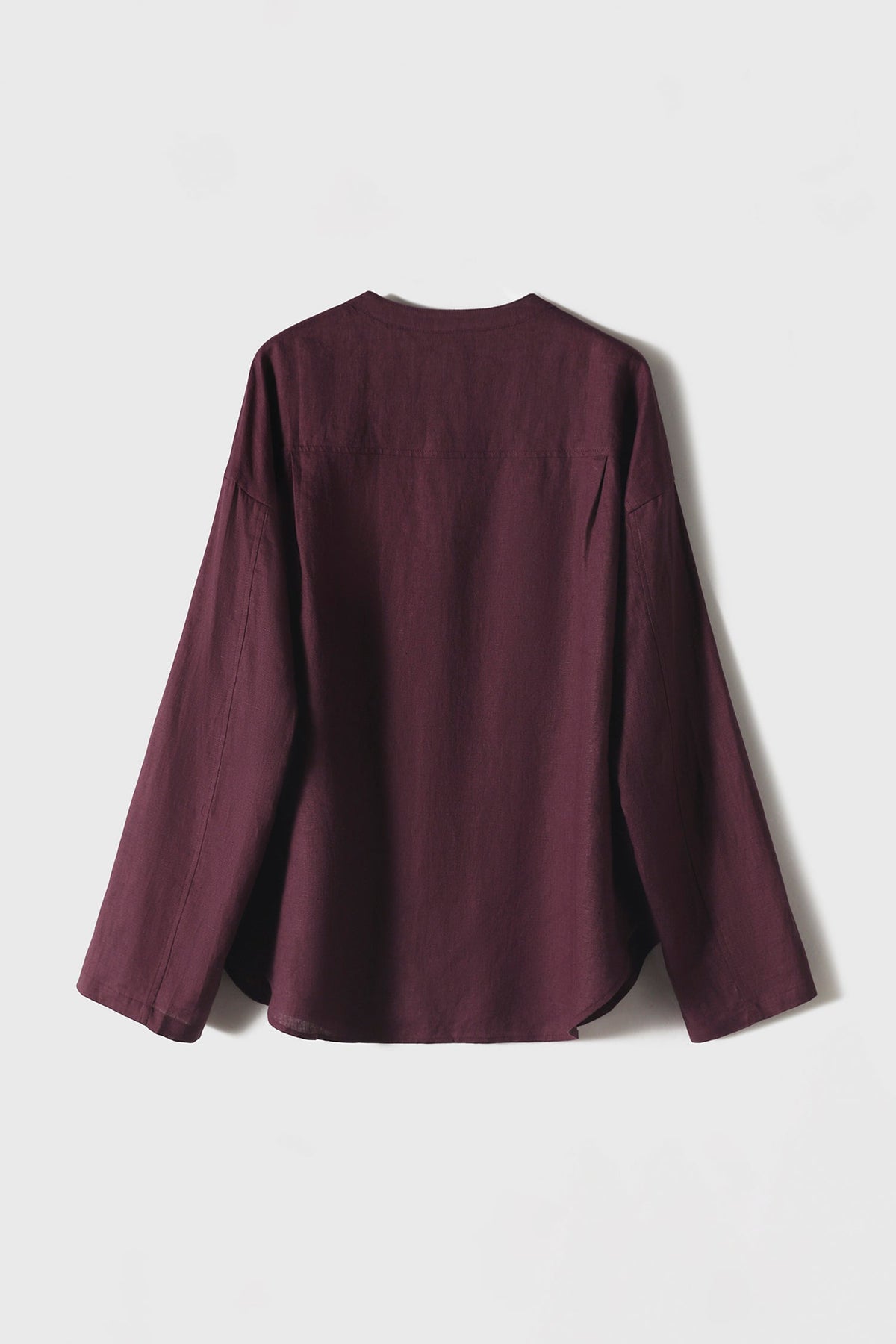 100% Linen Button Down Long Sleeve Shirt