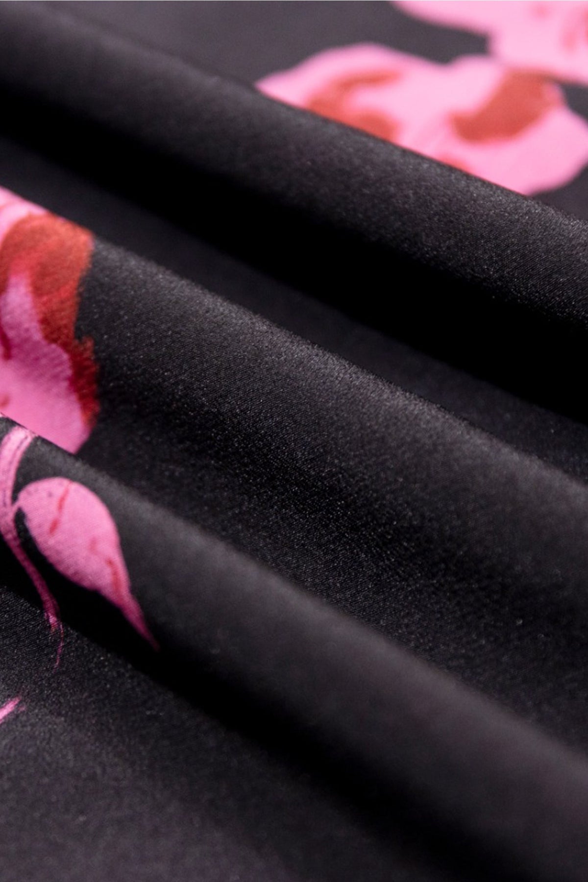 100% Silk Printed A-Line Flowy Midi Skirt