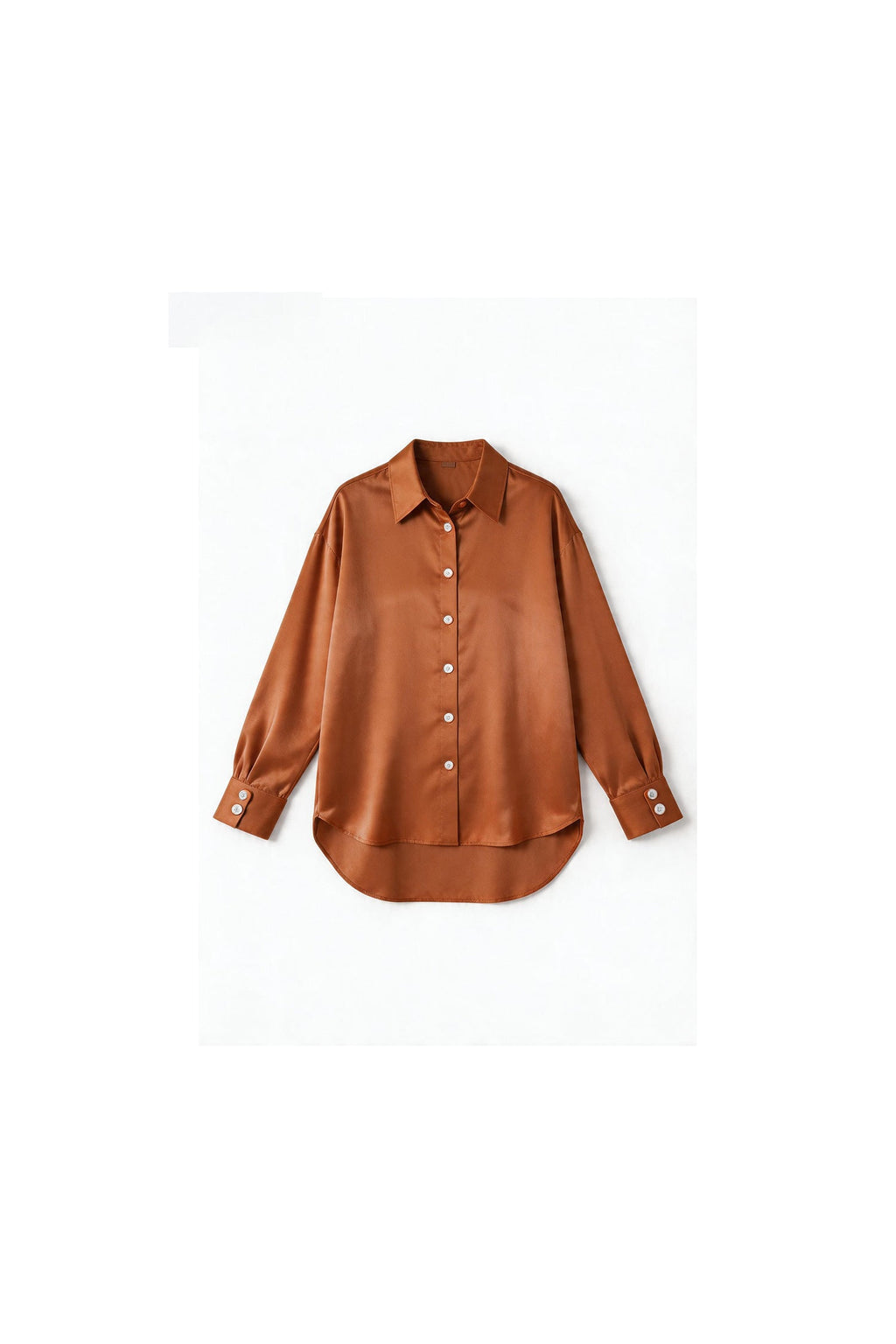 19 Momme Sandwashed Silk Button-Down Shirt