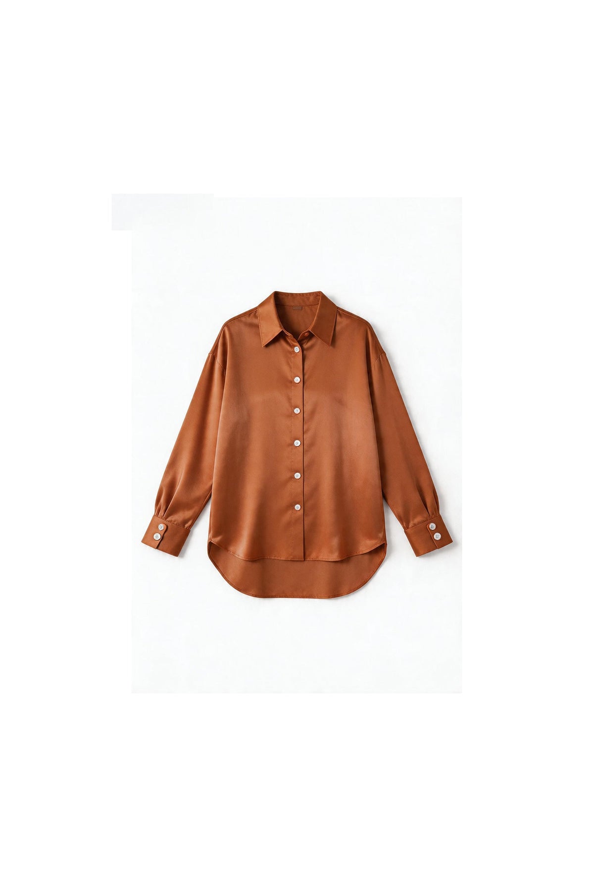 19 Momme Sandwashed Silk Button-Down Shirt