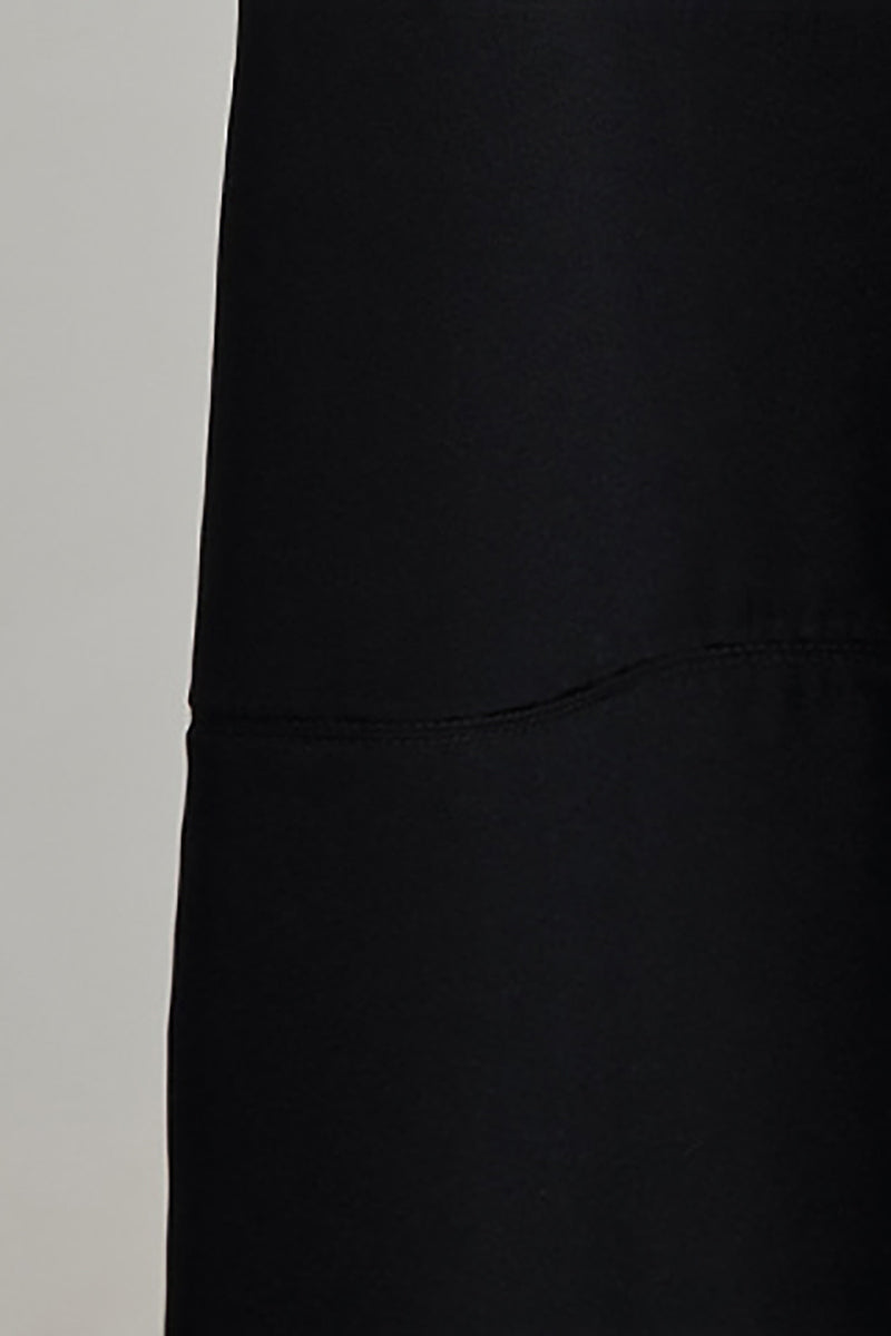 22 Momme Mulberry Silk Tie-Back Scoop-Neck Midi Tank Dress in Black