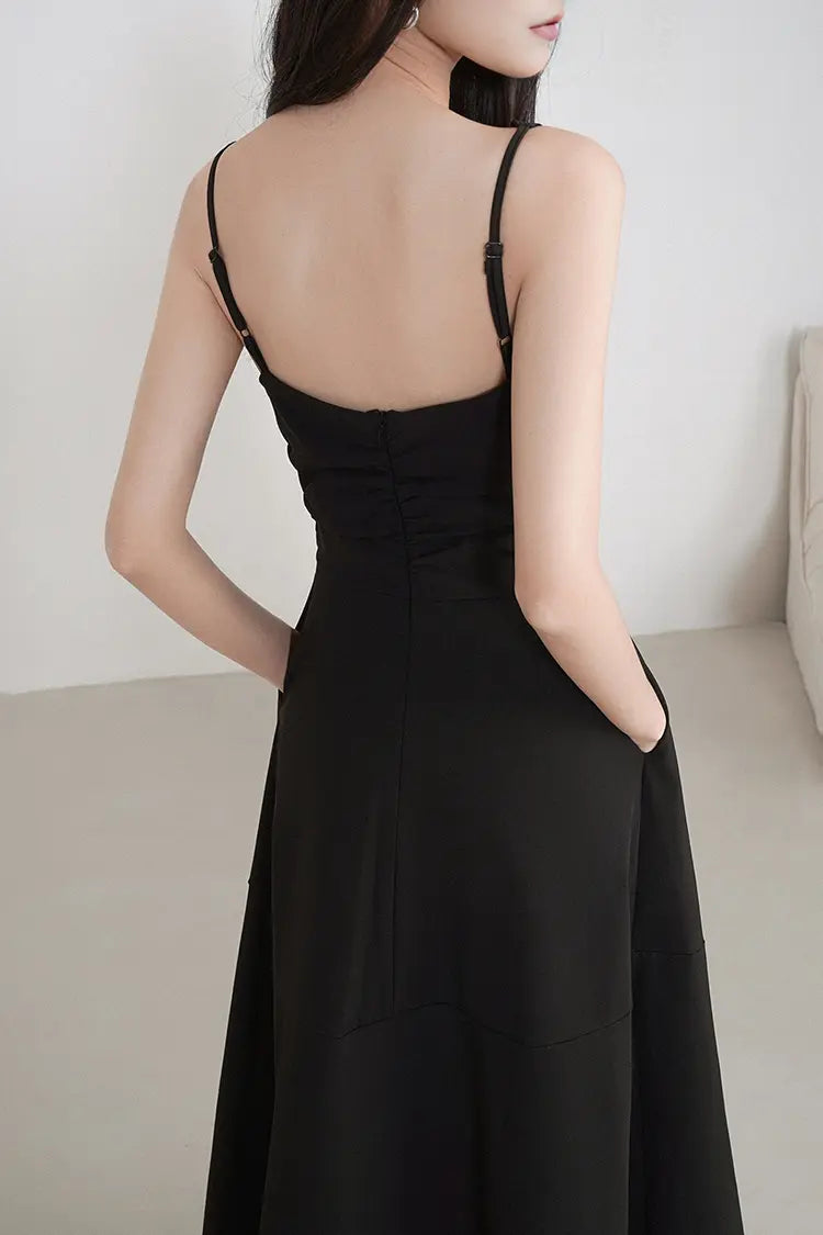 Asymmetric Front Sleevesless Dress
