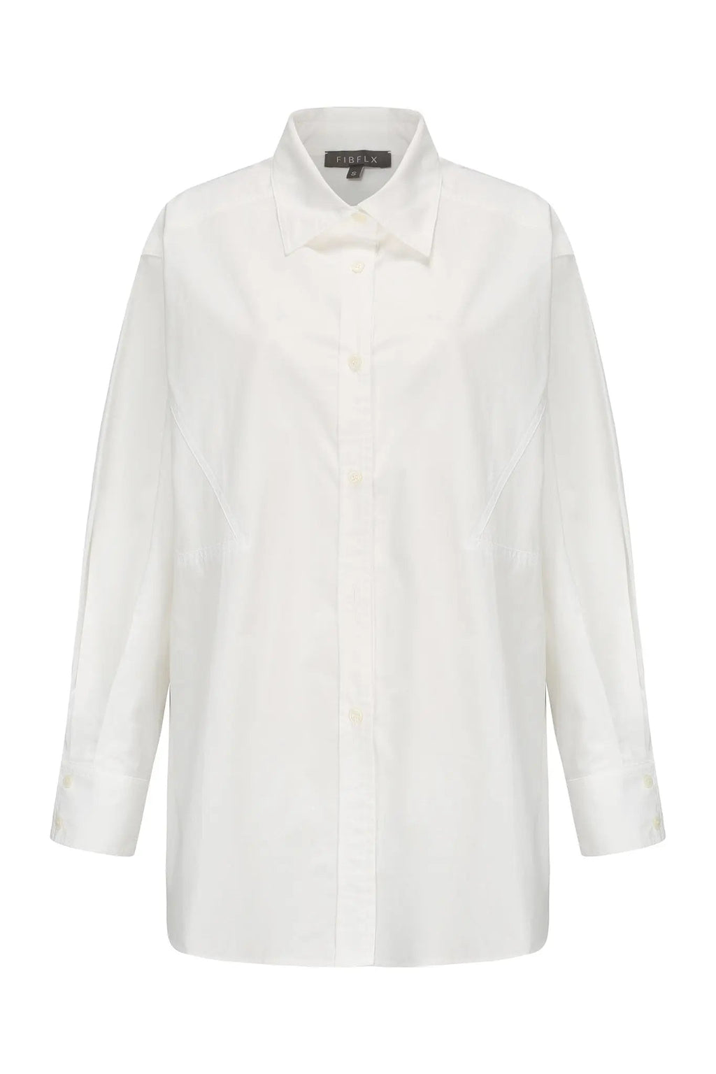 Boxy Button Up Shirt in Cotton