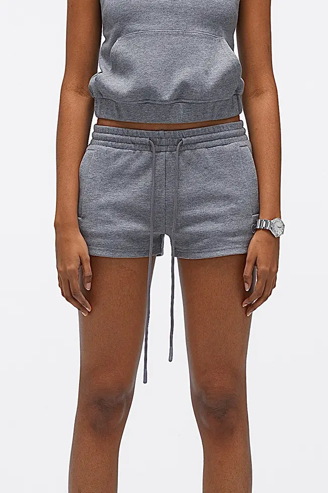 Boyfriend Sweatshorts in Grey