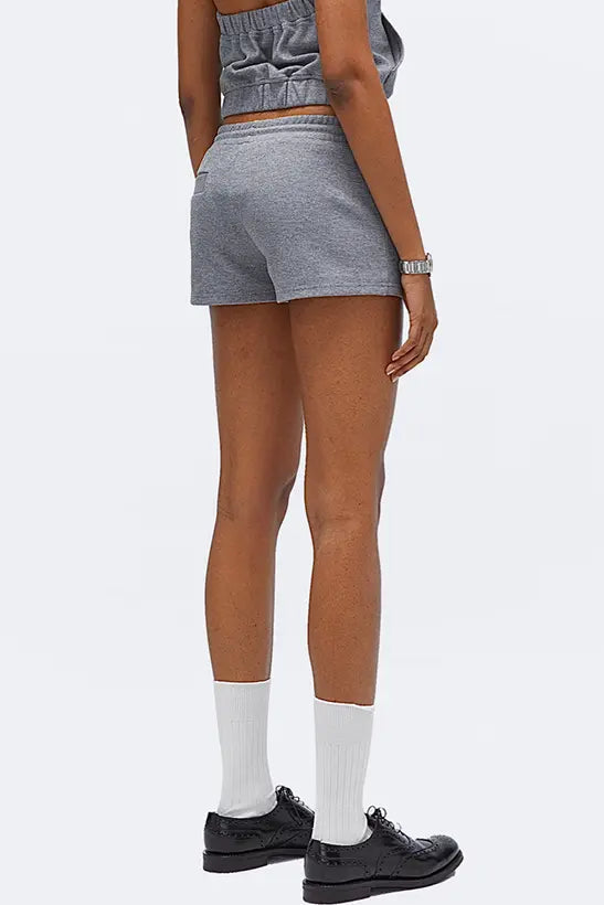 Boyfriend Sweatshorts in Grey