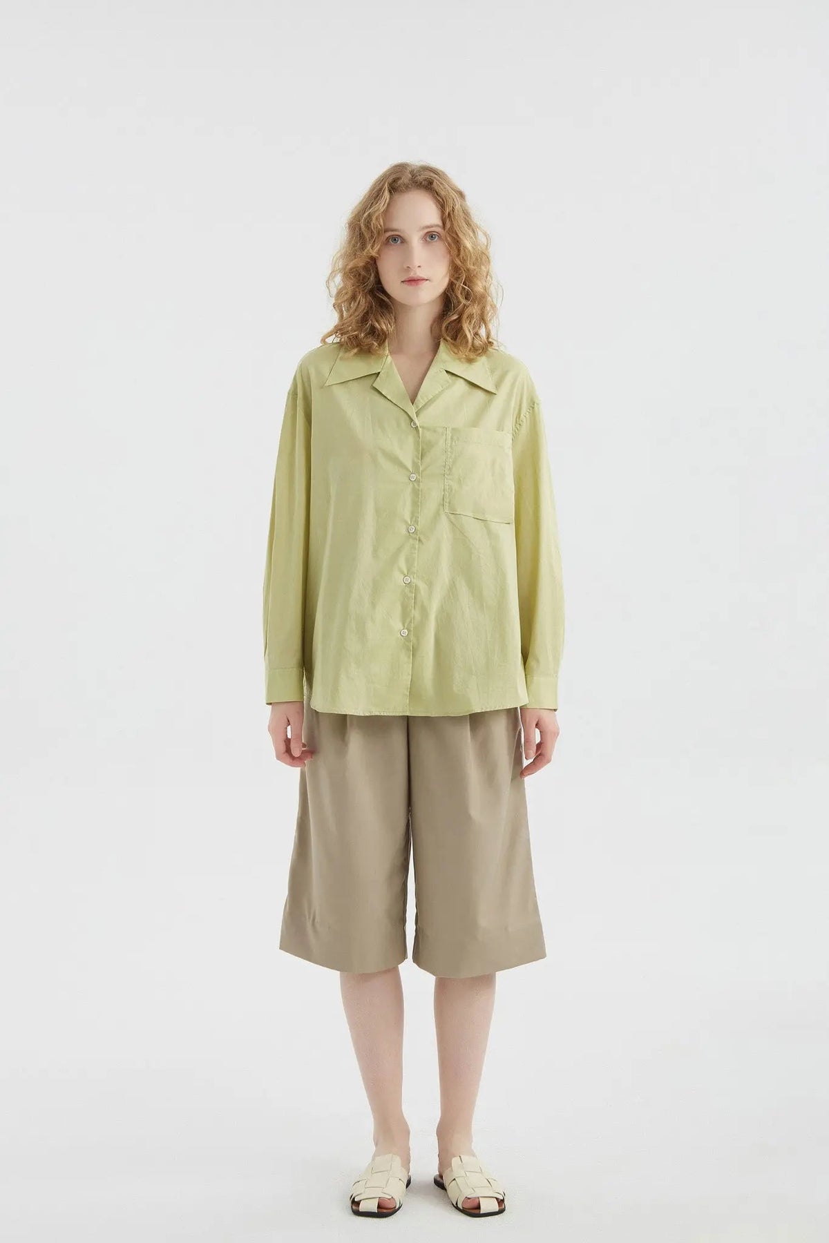 Button-down Collar Shirt