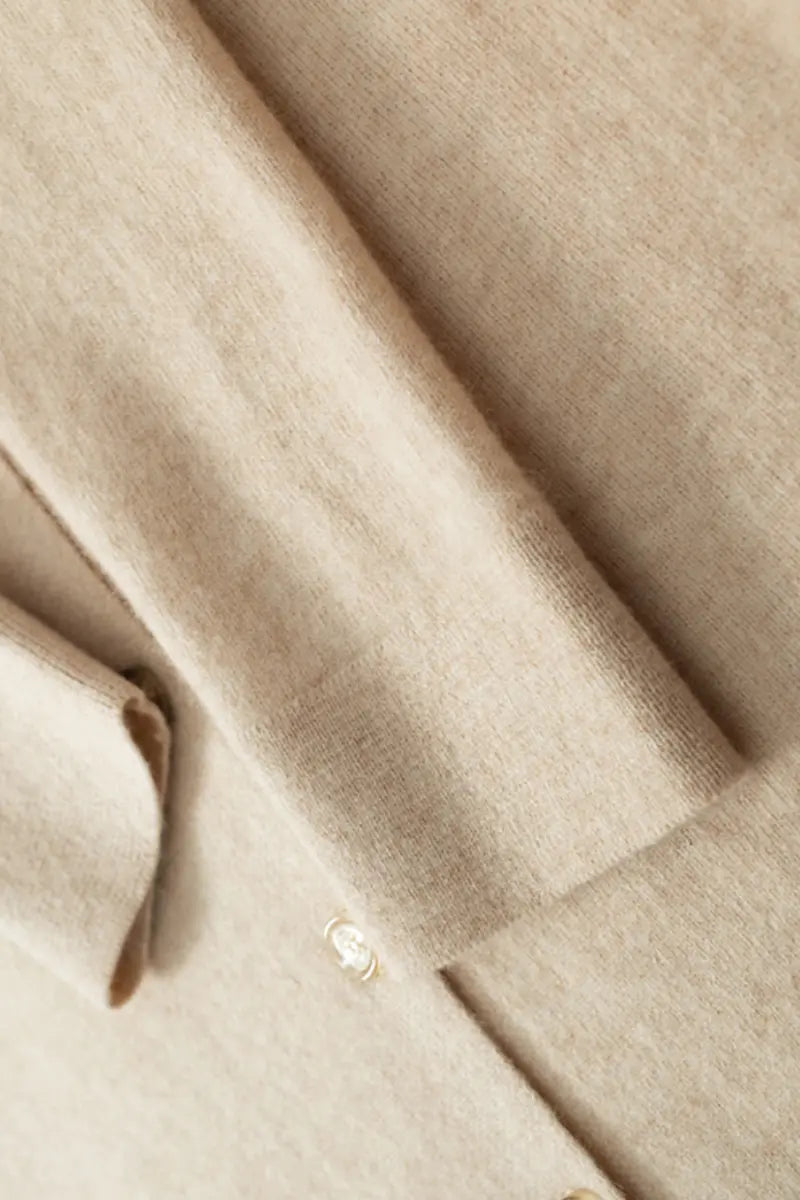 Casual 100 Cashmere Button Up Shirt