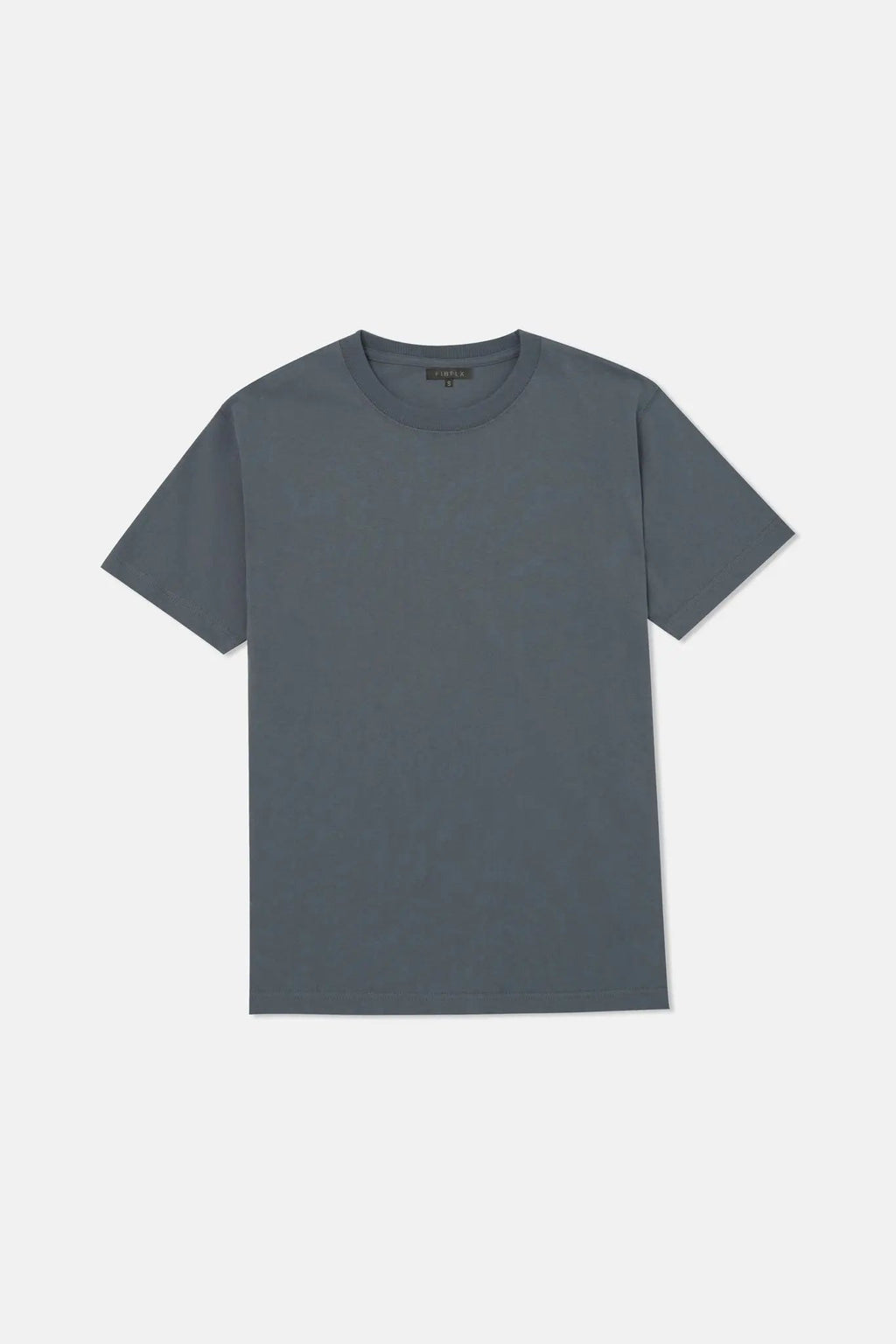 Cotton Crewneck T-Shirt in Blue