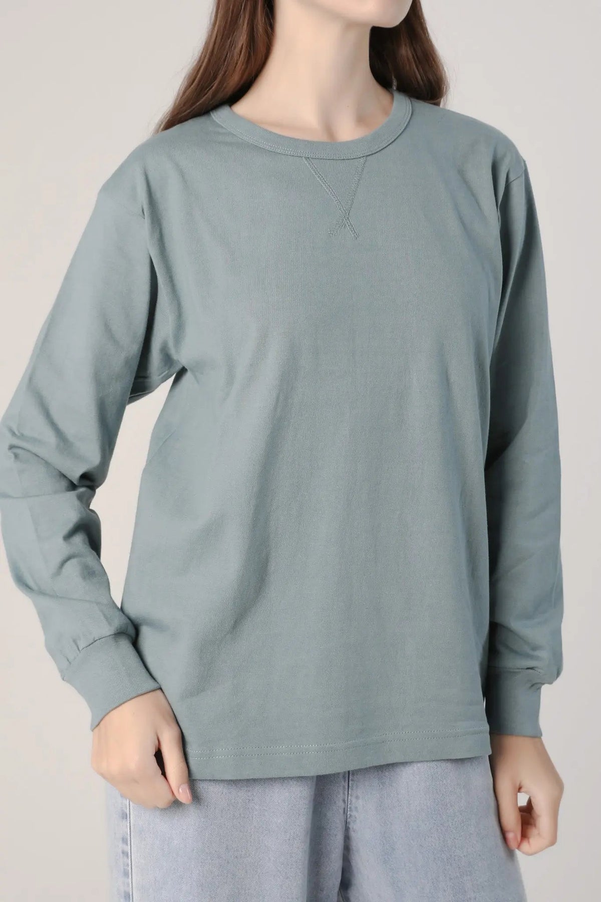 Crewneck Sweatshirt in Cotton