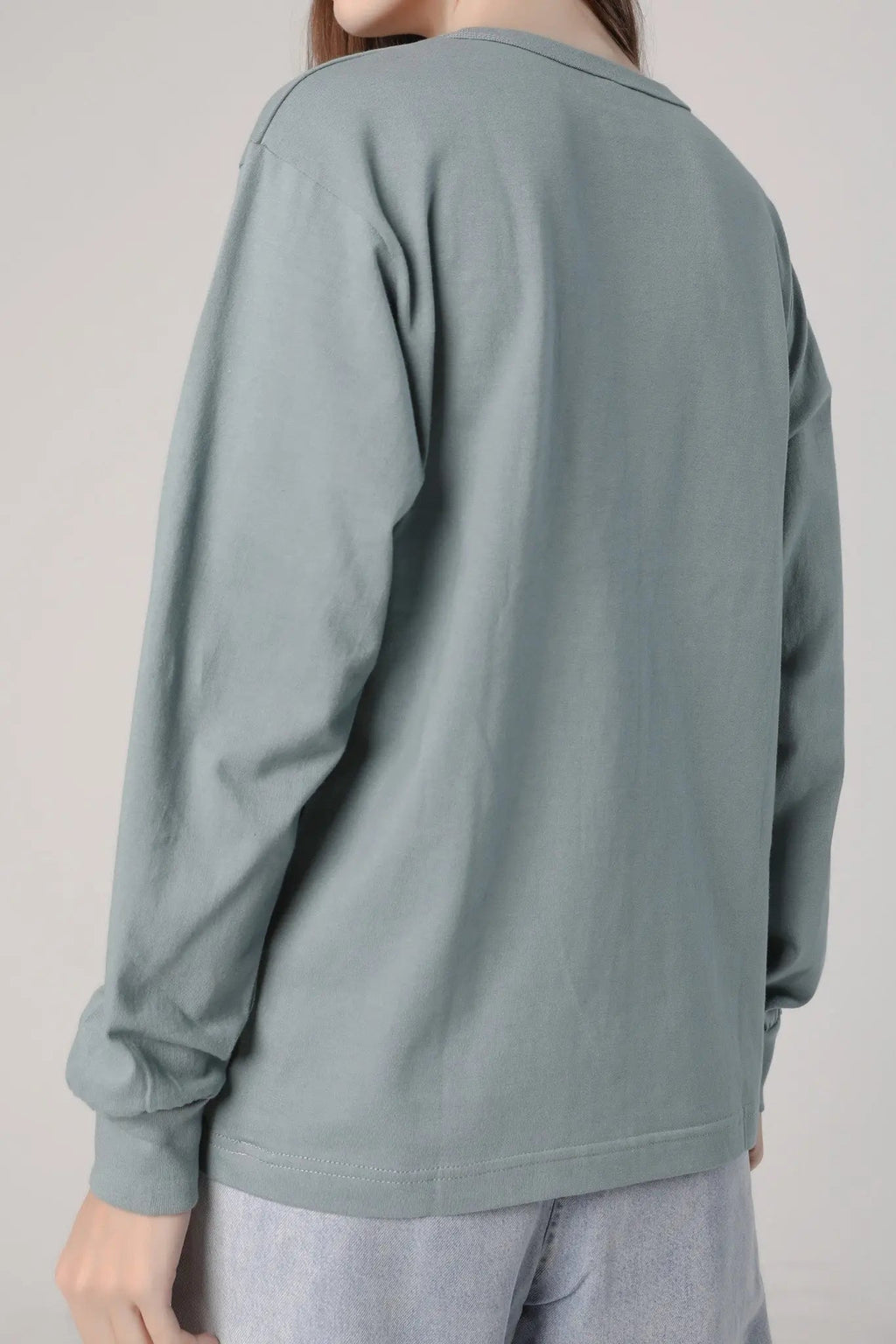 Crewneck Sweatshirt in Cotton