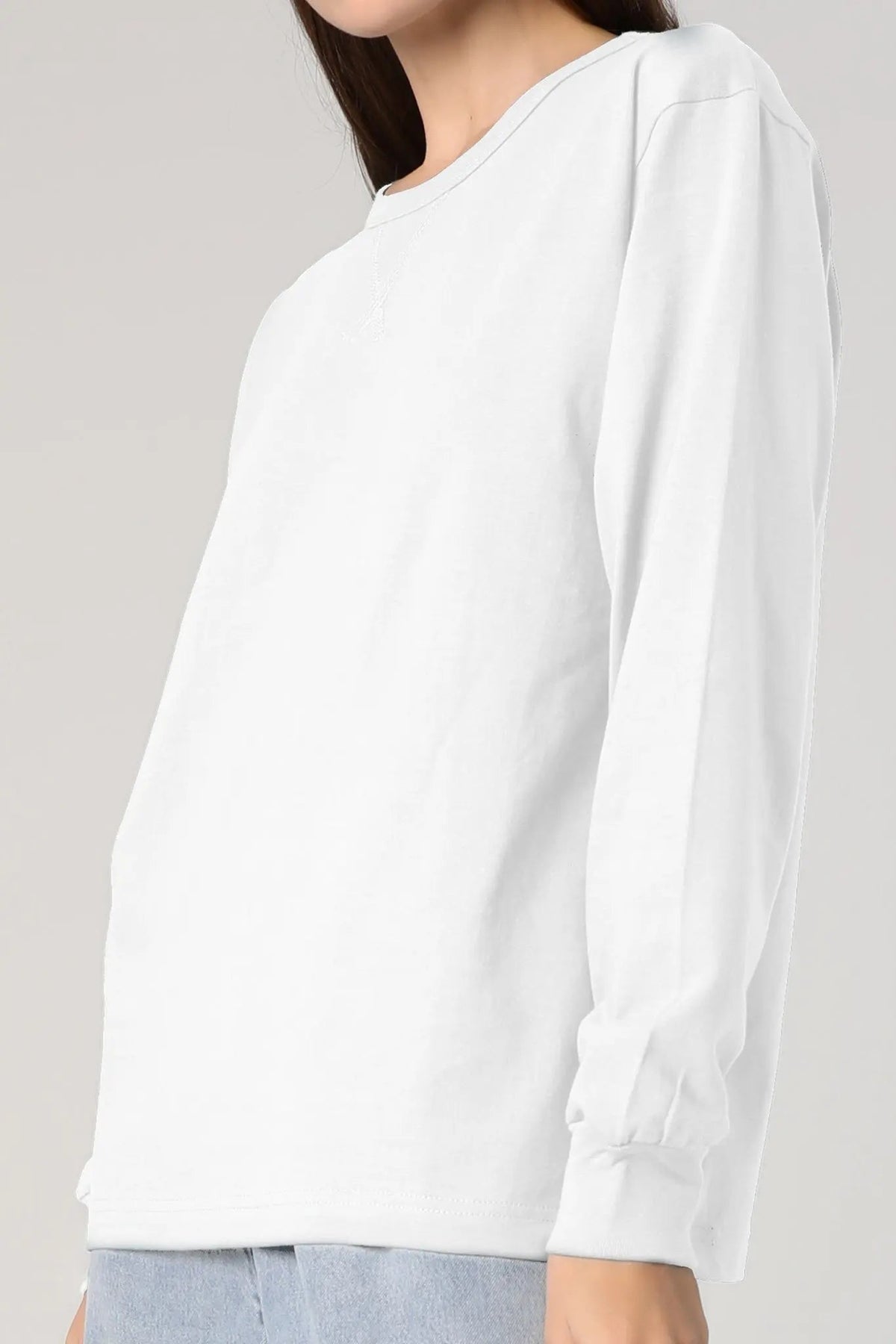 Crewneck Sweatshirt in Cotton