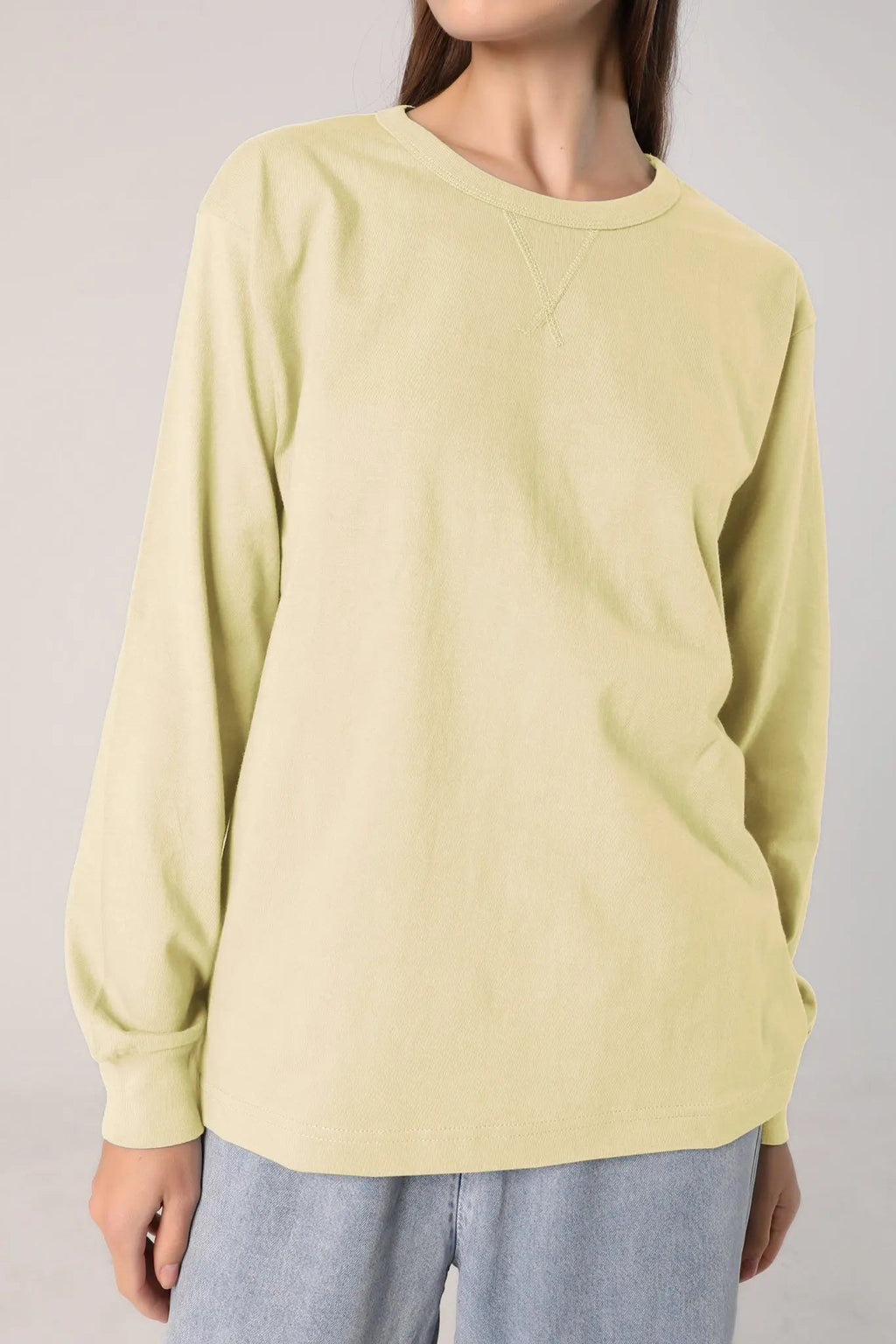 Crewneck Sweatshirt in Cotton