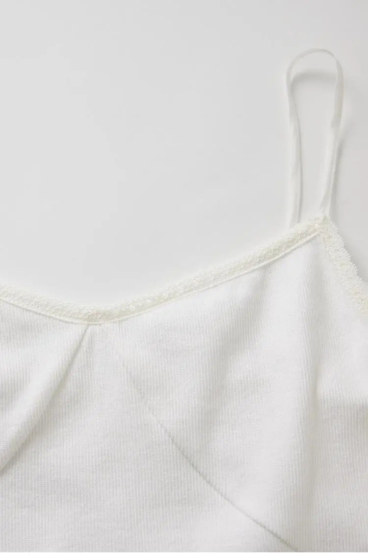 Fit and Flare Cotton Midi Dress with Side Pockets