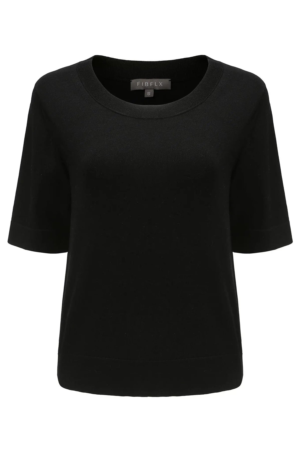 Machine Washable Short Sleeve Silk Knitted Shirt