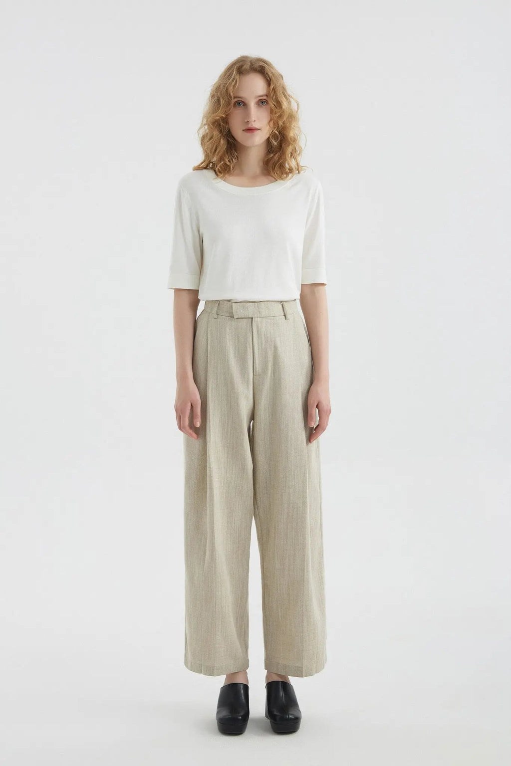 Machine Washable Short Sleeve Silk Knitted Shirt