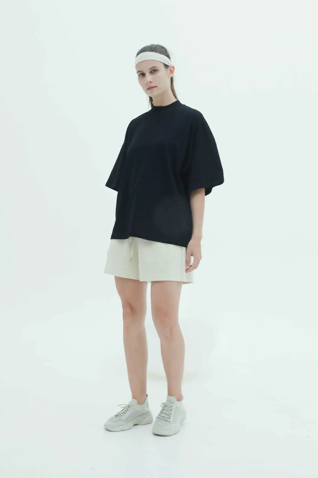 Mock Neck T Shirt