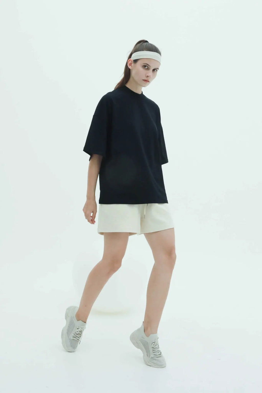 Mock Neck T Shirt