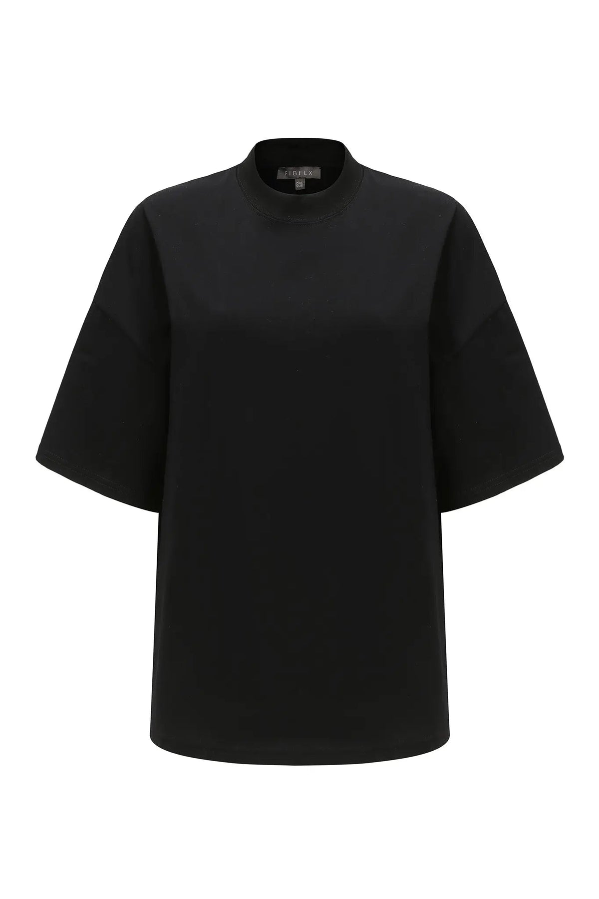 Mock Neck T Shirt