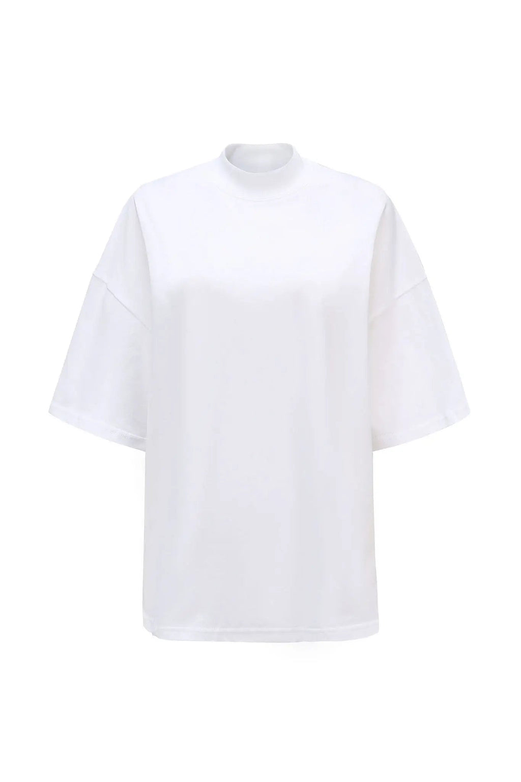 Mock Neck T Shirt