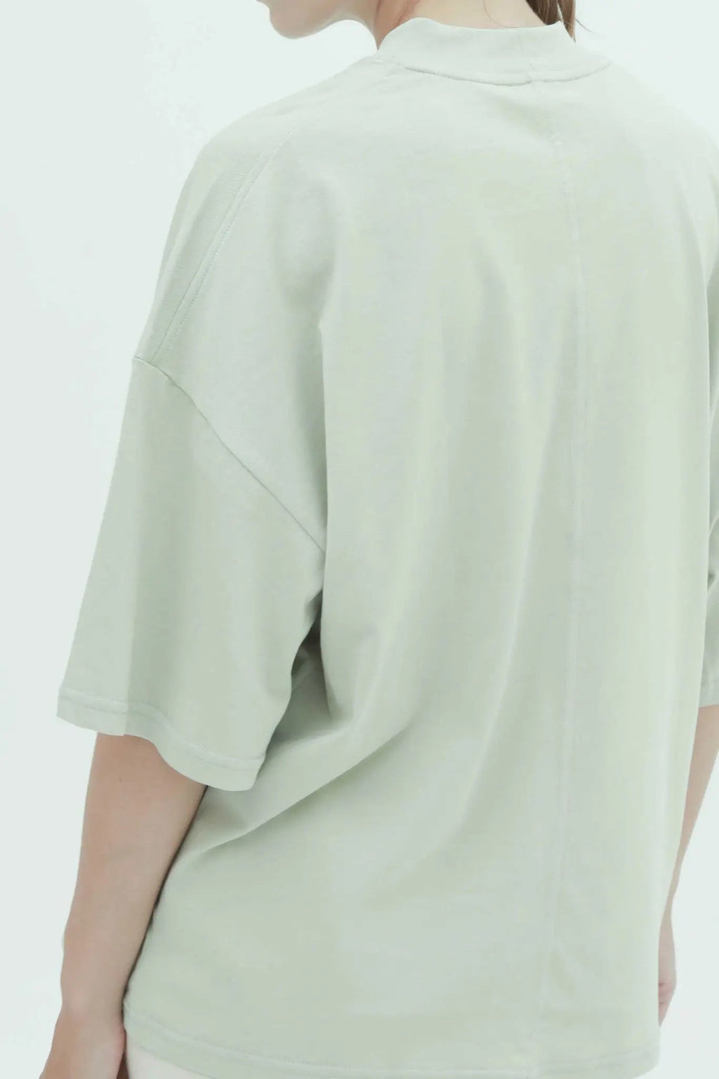 Mock Neck T Shirt