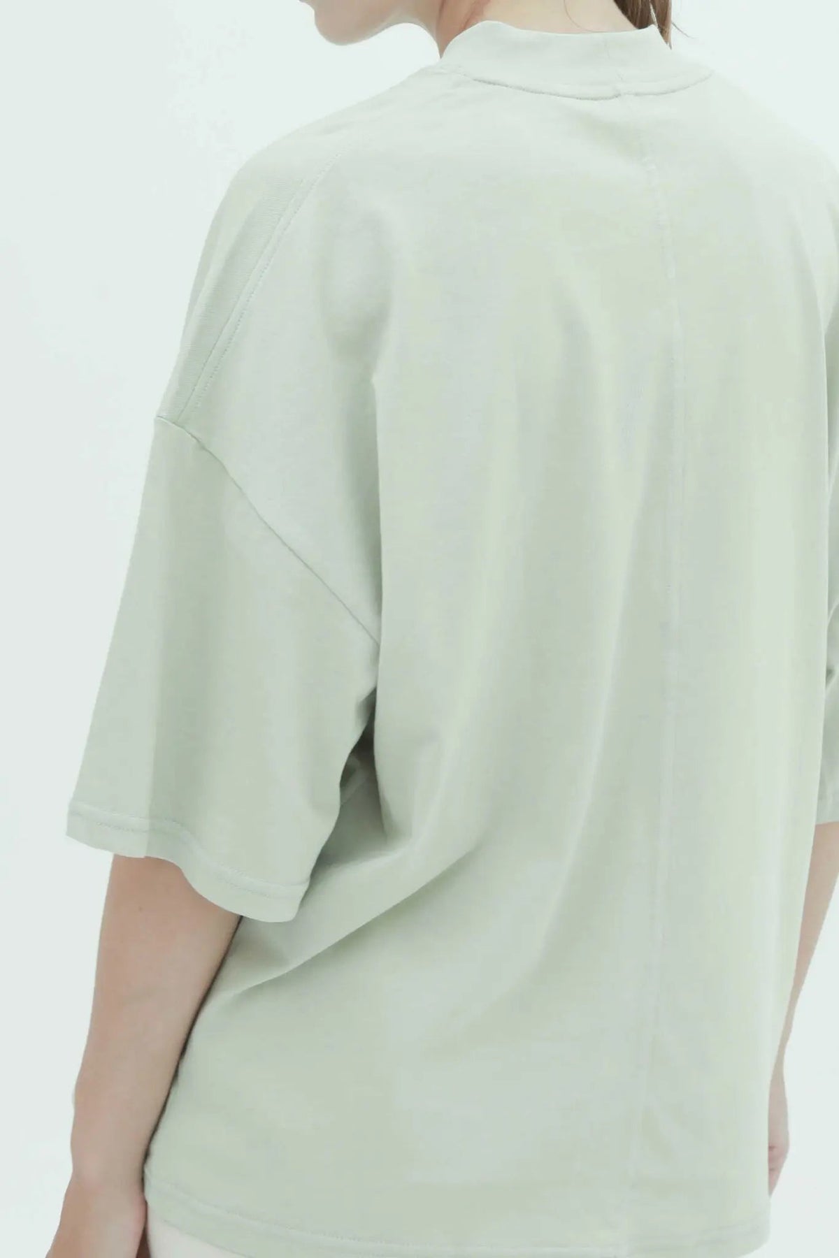 Mock Neck T Shirt