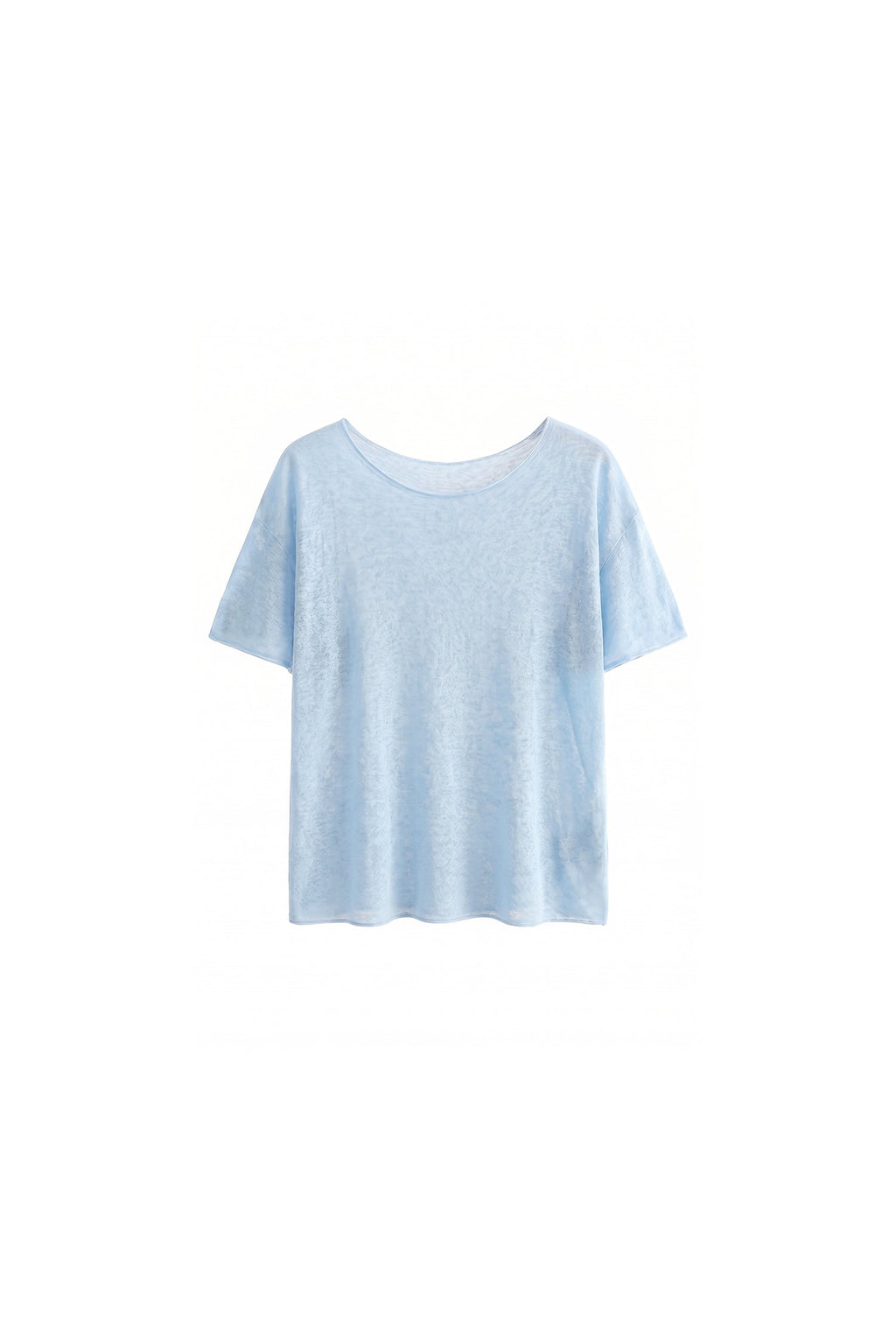 Casual Loose Fit Crew Neck Short Sleeve T-Shirt