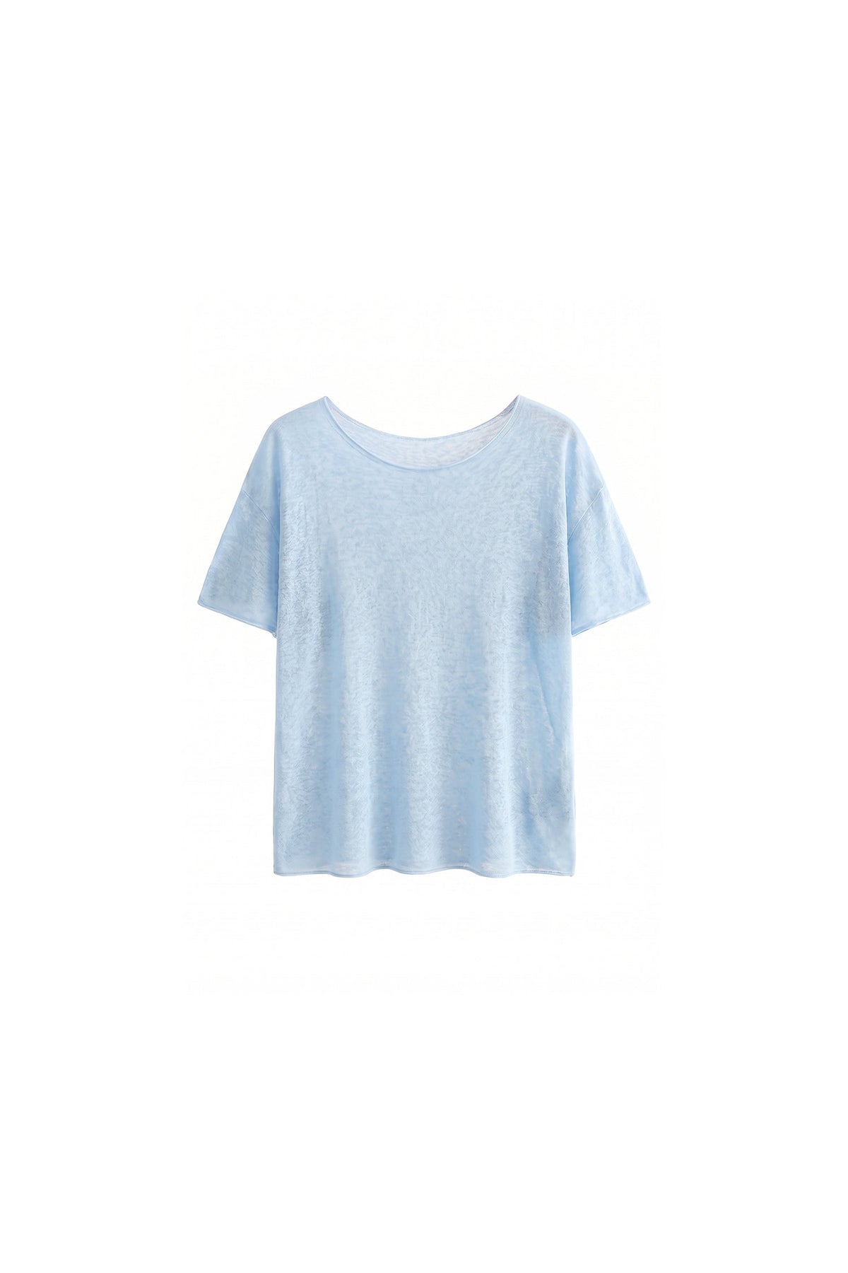 Casual Loose Fit Crew Neck Short Sleeve T-Shirt