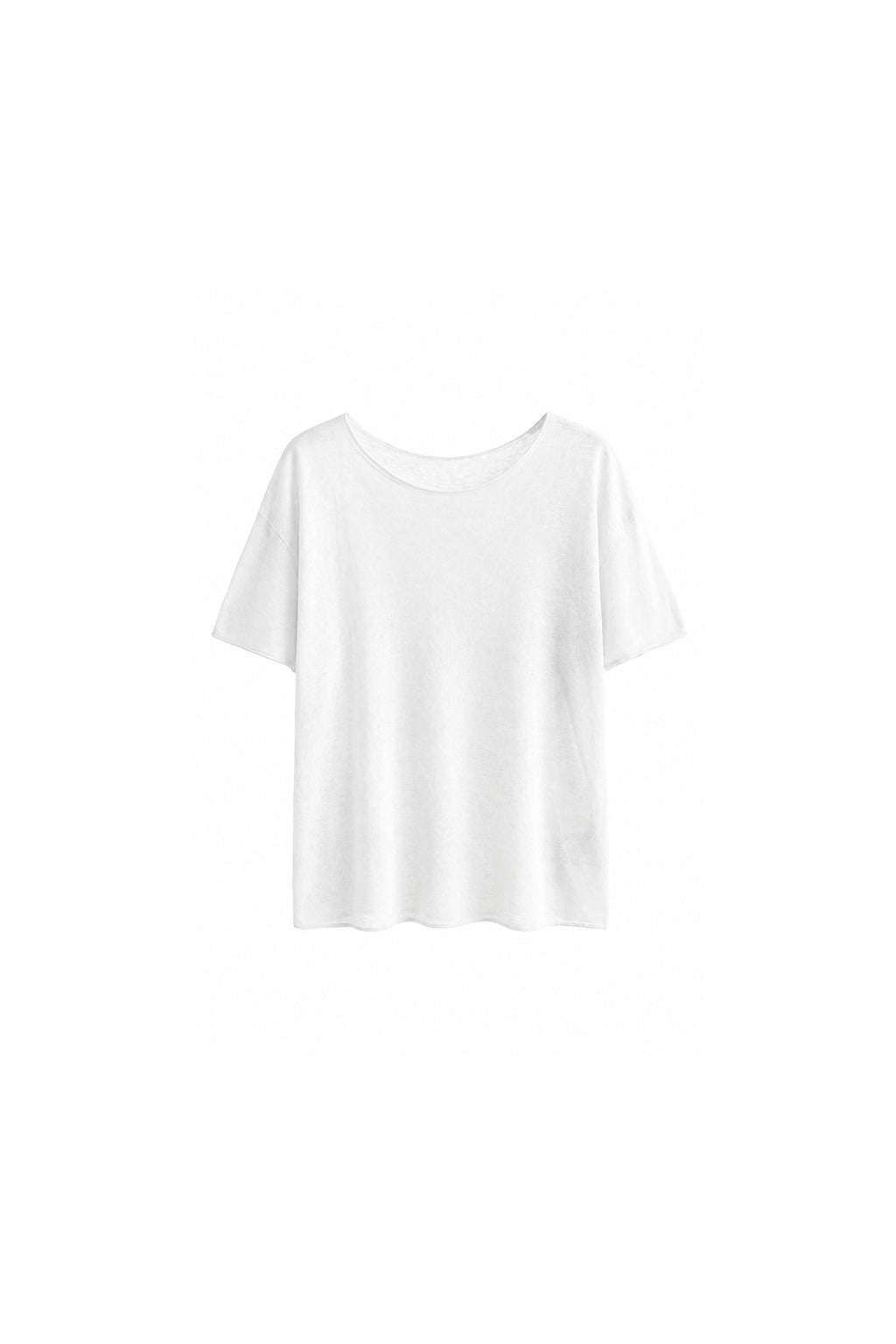 Casual Loose Fit Crew Neck Short Sleeve T-Shirt