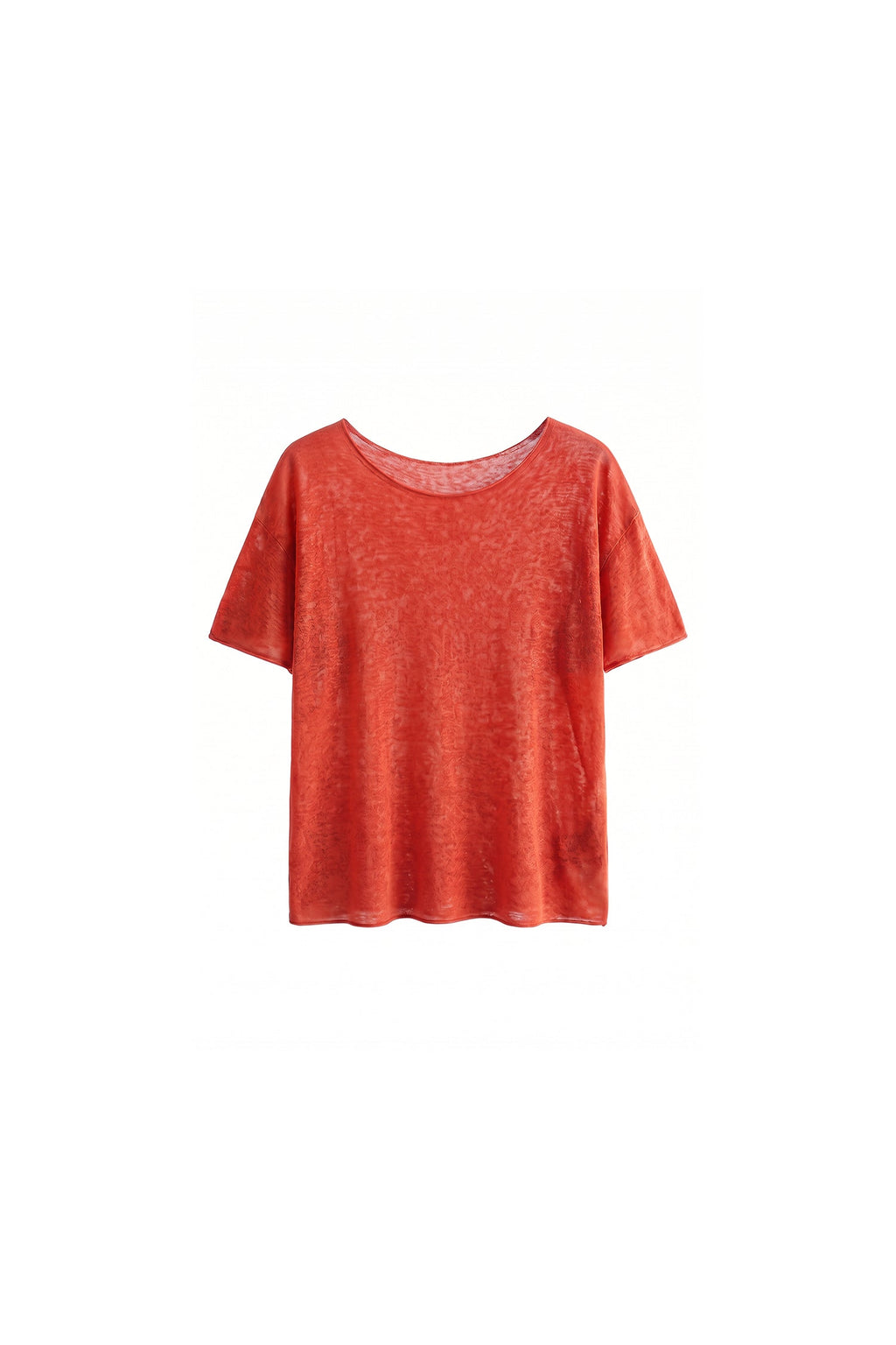 Casual Loose Fit Crew Neck Short Sleeve T-Shirt