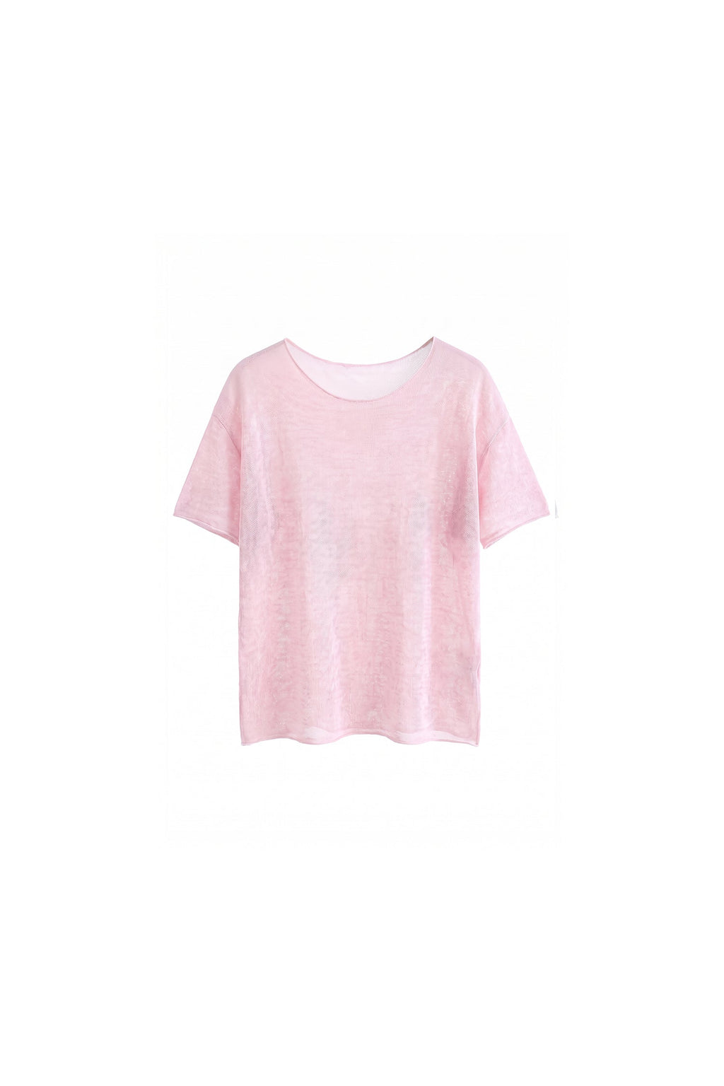 Casual Loose Fit Crew Neck Short Sleeve T-Shirt