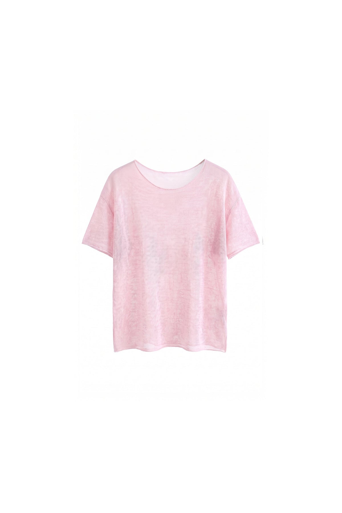Casual Loose Fit Crew Neck Short Sleeve T-Shirt