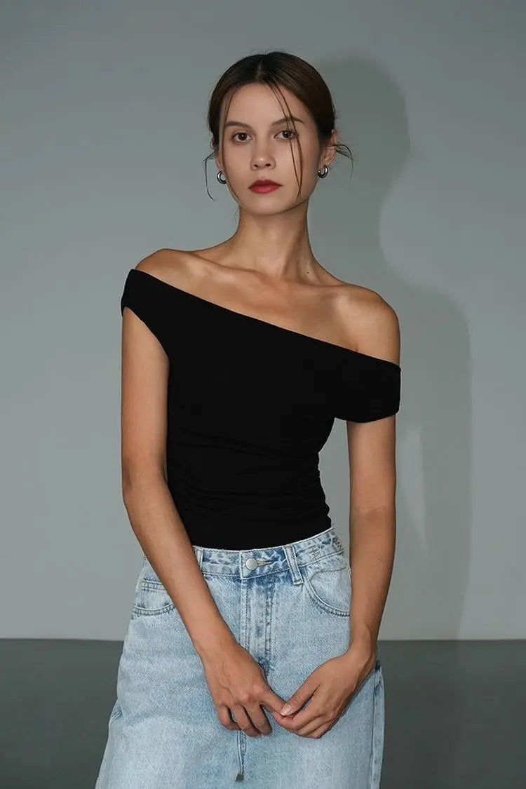 Ruched Off the Shoulder Top