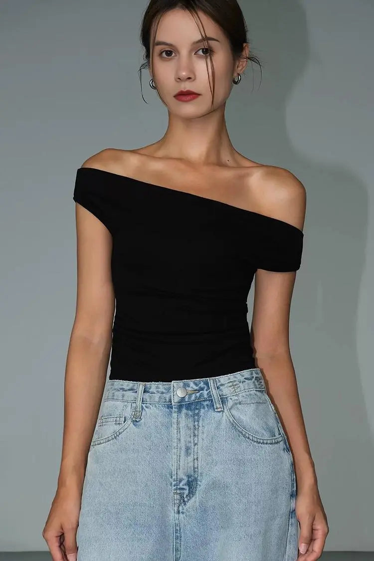 Ruched Off the Shoulder Top