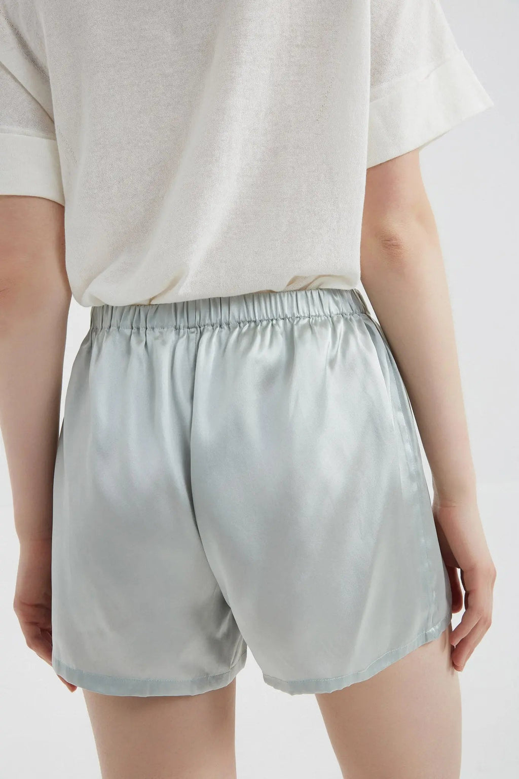 100% Mulberry Silk Shorts