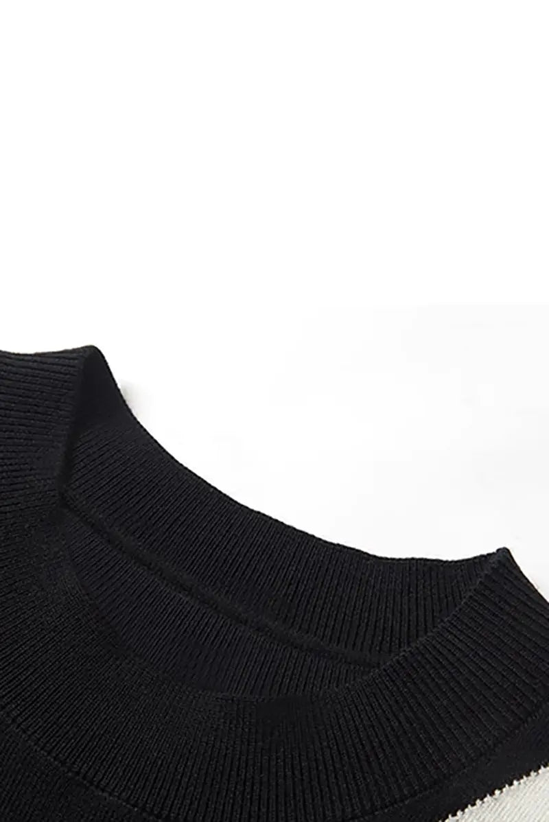 Slim Fit Linen Blend Colorblock Tank Top