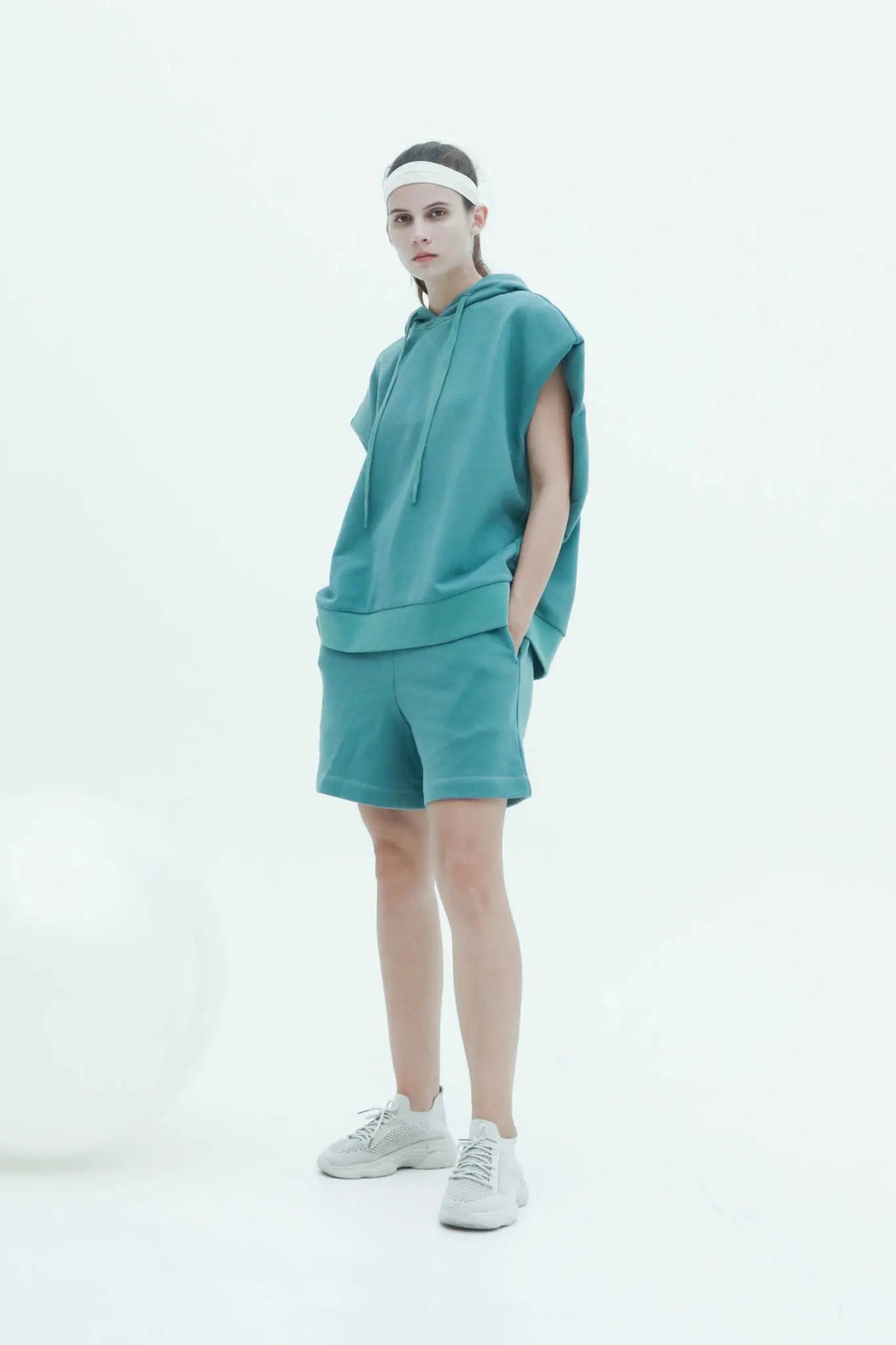 Sweat Shorts in Terry Cotton