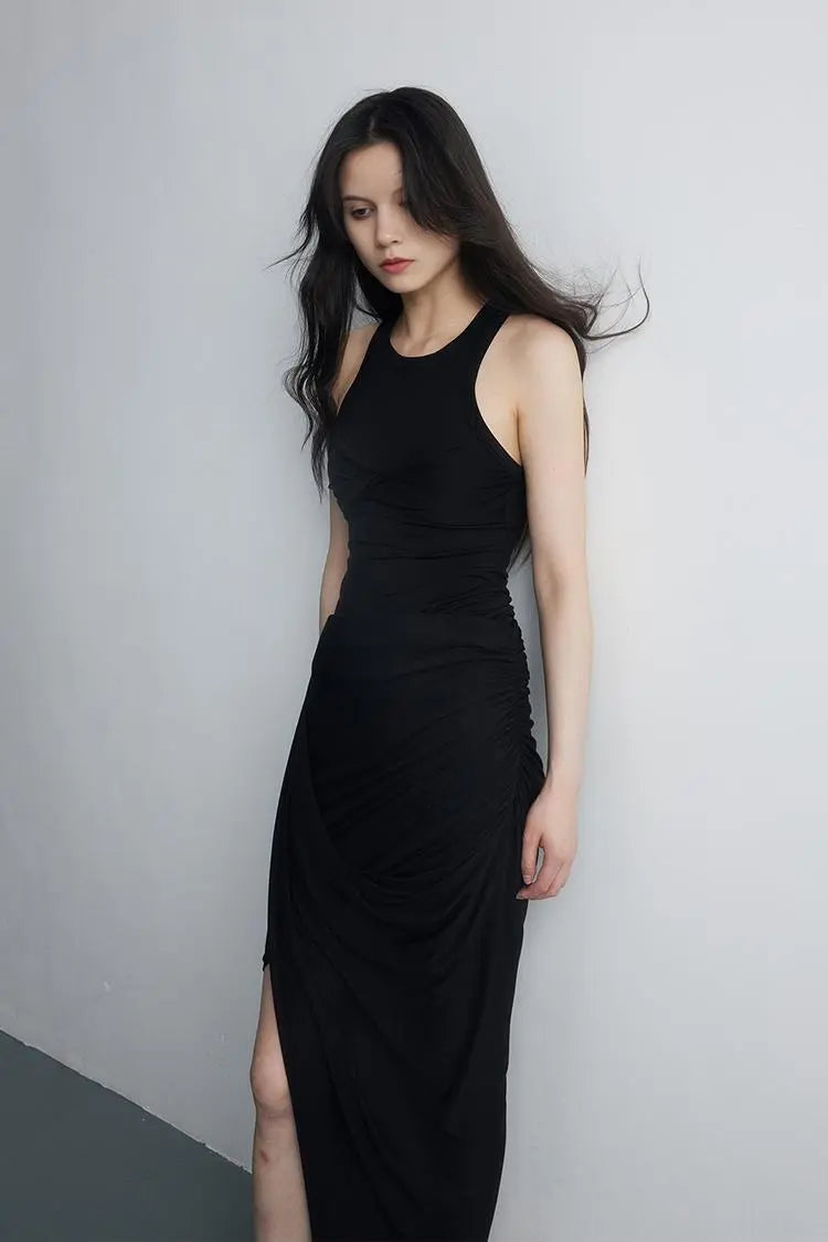 Tencel Blend Twist-Front Tank Top