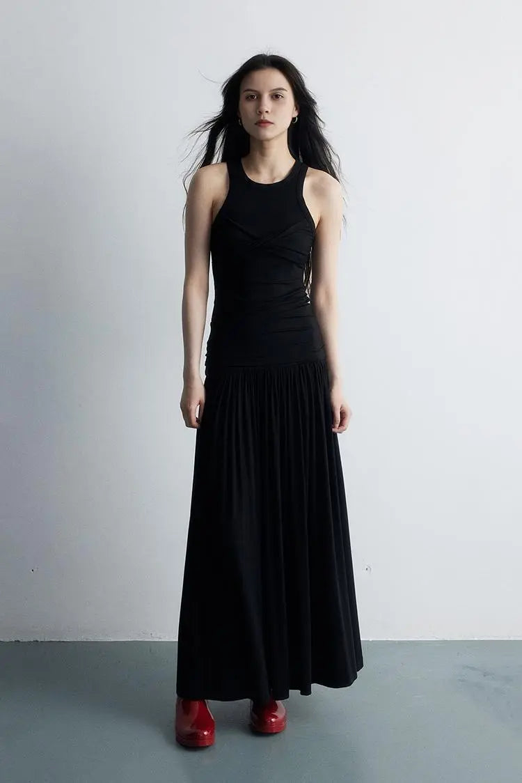 Tencel Blend Twist-Front Tank Top