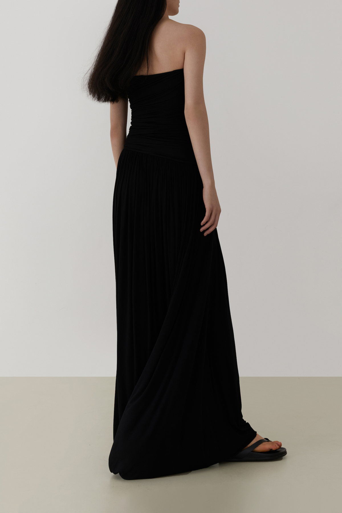 Tube Ruched Strapless Dress