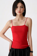 Ultrasoft Organic Cotton Ribbed Knit Camisole