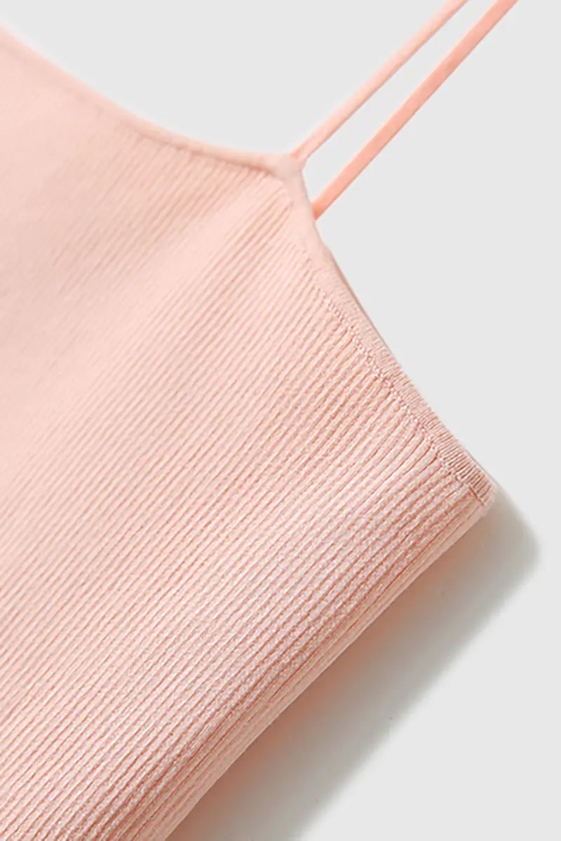 Ultrasoft Organic Cotton Ribbed Knit Camisole