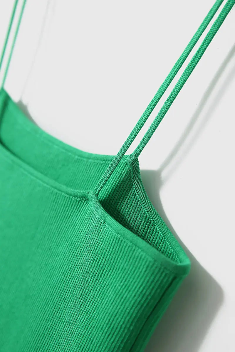 Ultrasoft Organic Cotton Ribbed Knit Camisole