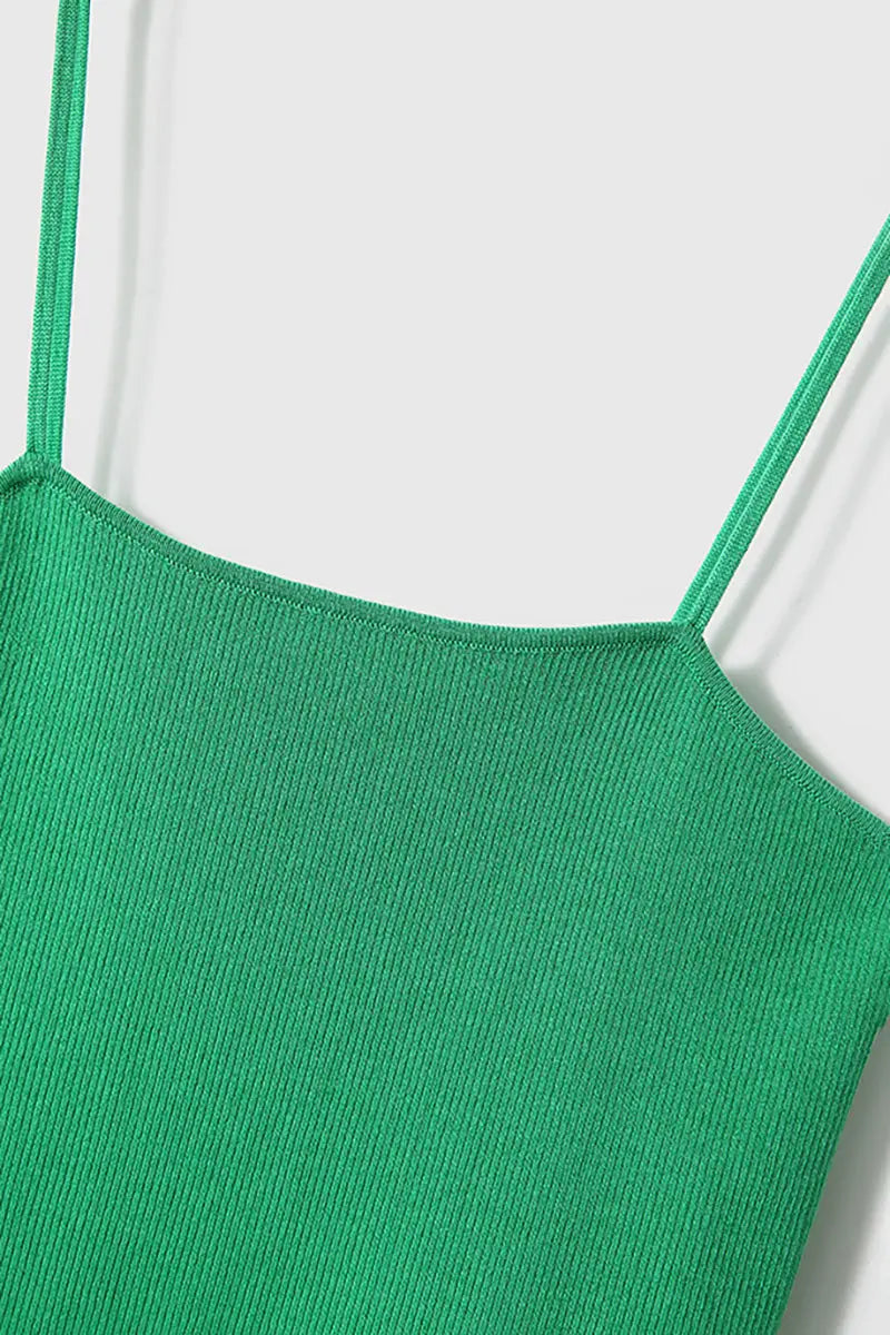 Ultrasoft Organic Cotton Ribbed Knit Camisole