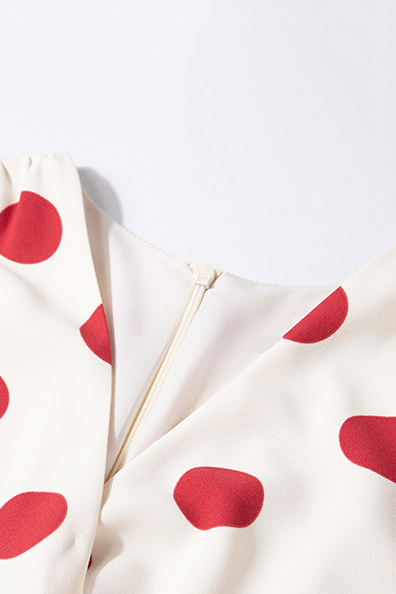 Vintage Polka Dot Suit Dress