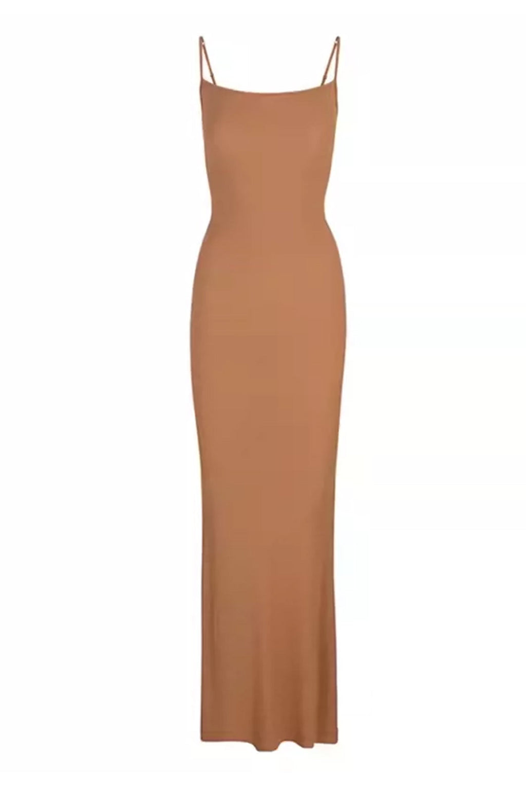 Black Bodycon Slip Maxi Dress