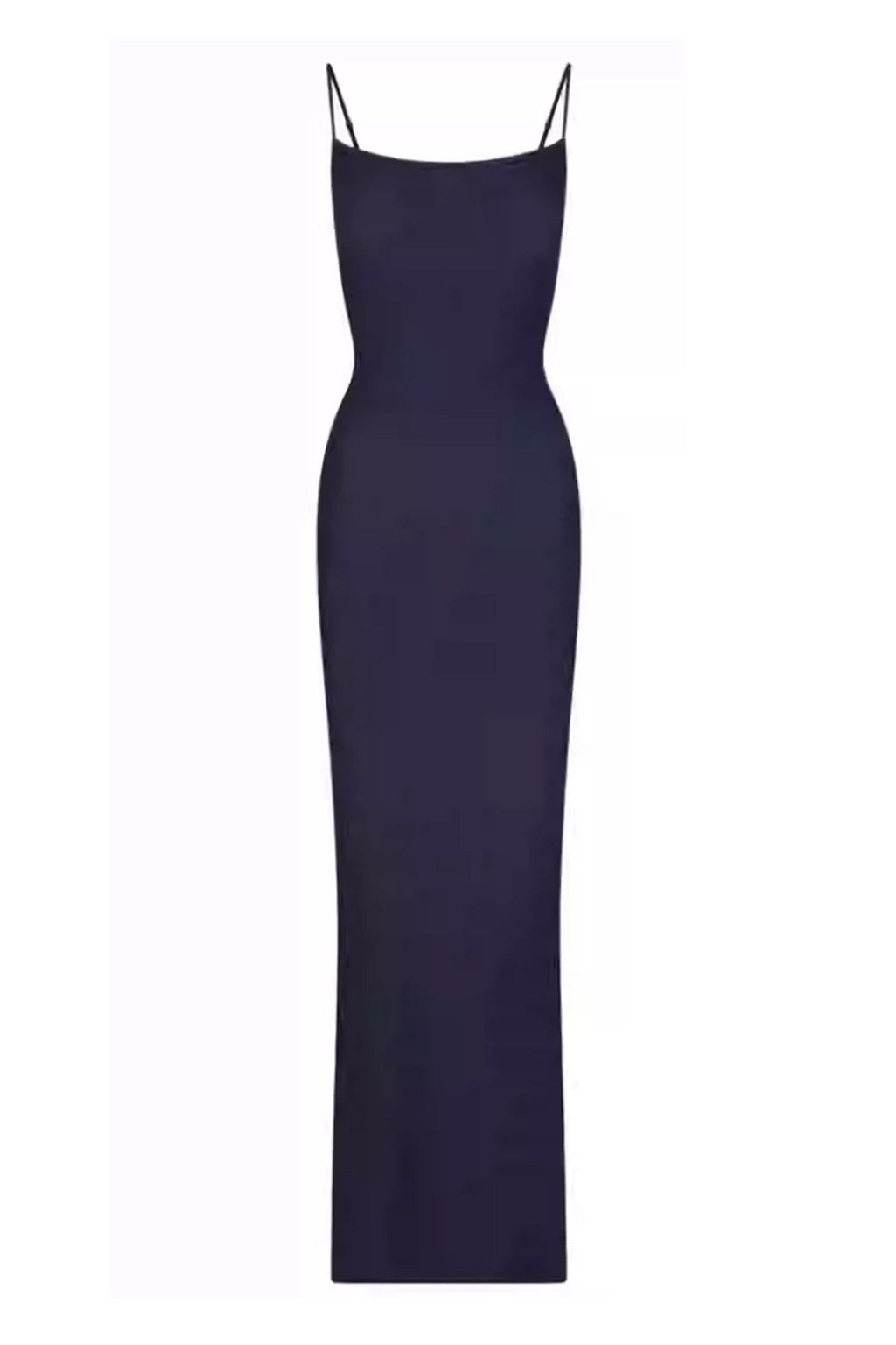 Black Bodycon Slip Maxi Dress