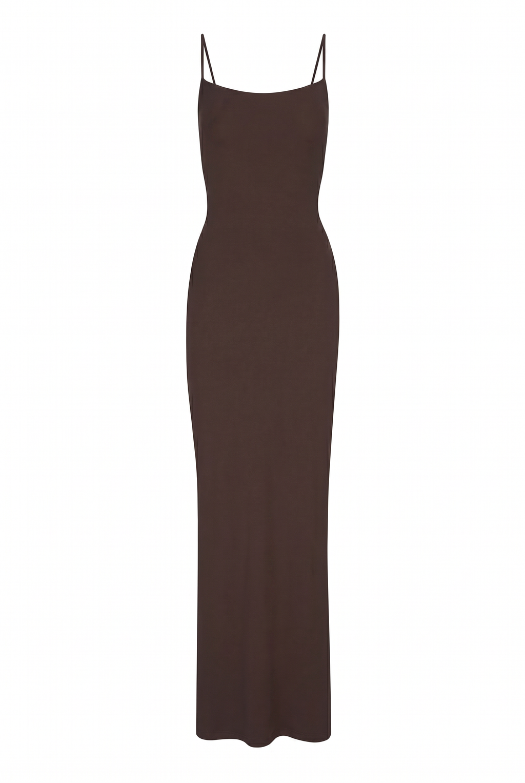 Black Bodycon Slip Maxi Dress