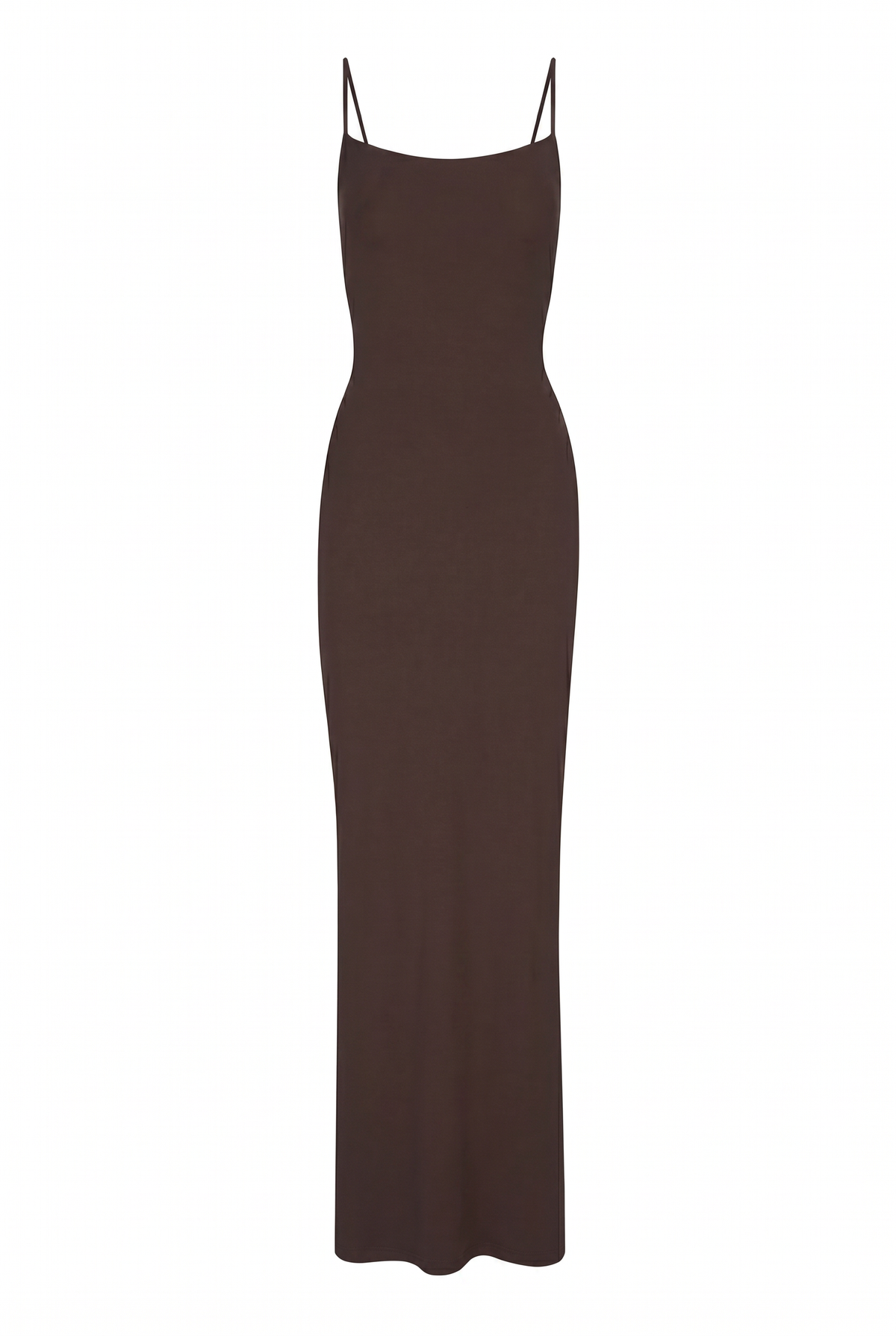 Black Bodycon Slip Maxi Dress